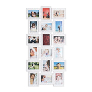 Bilderrahmen Collagen 18 Bilder Weiss von Relaxdays