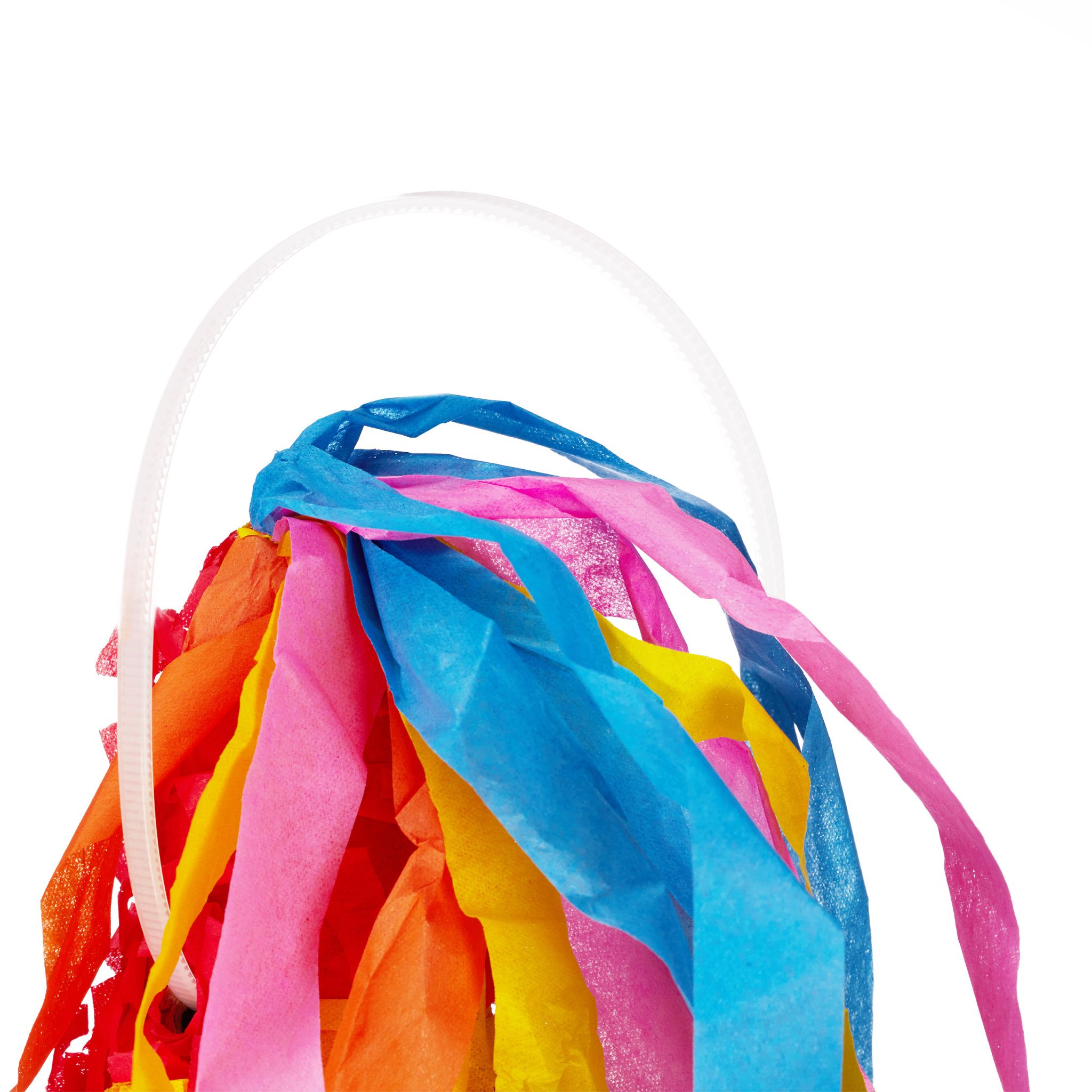 Pinata Stern bunt Blau-Pink-Rot von Relaxdays