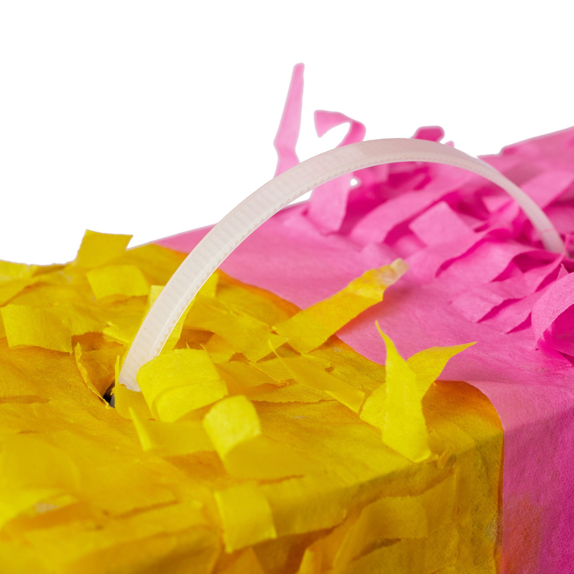 Pinata Geburtstag Zahl Grün-Orange-Rosa von Relaxdays