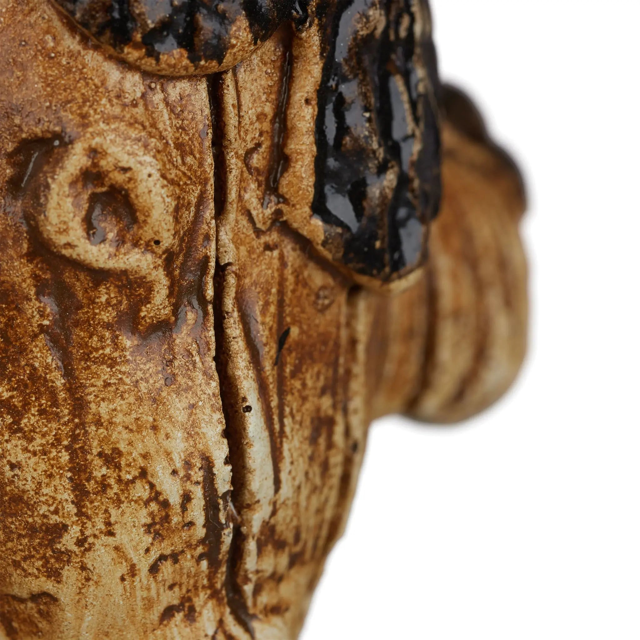 Baumgesicht Naturgeist Dunkelbraun-Hellbraun-Schwarz von Relaxdays