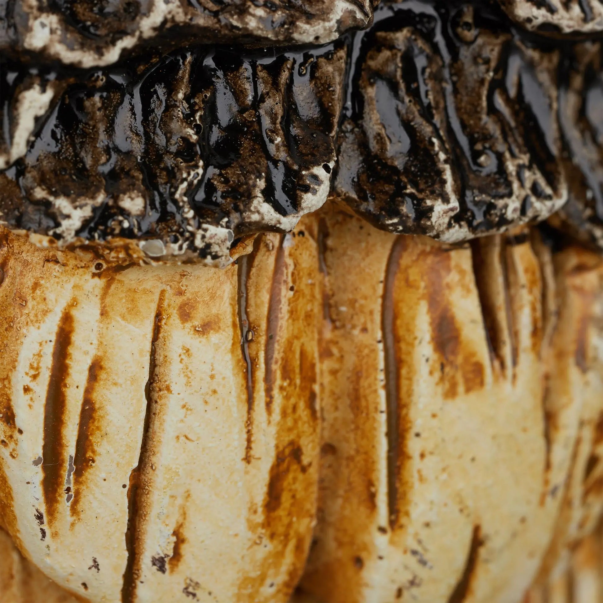 Baumgesicht Naturgeist Dunkelbraun-Hellbraun-Schwarz von Relaxdays