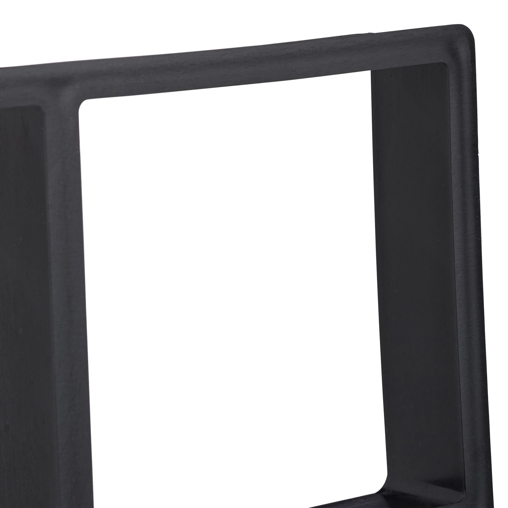 Betonform Gussform Schwarz von Relaxdays