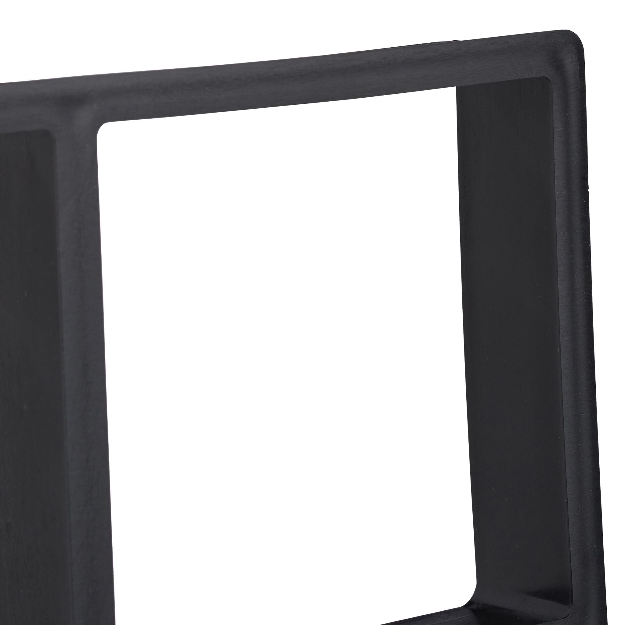 Betonform Gussform Schwarz von Relaxdays