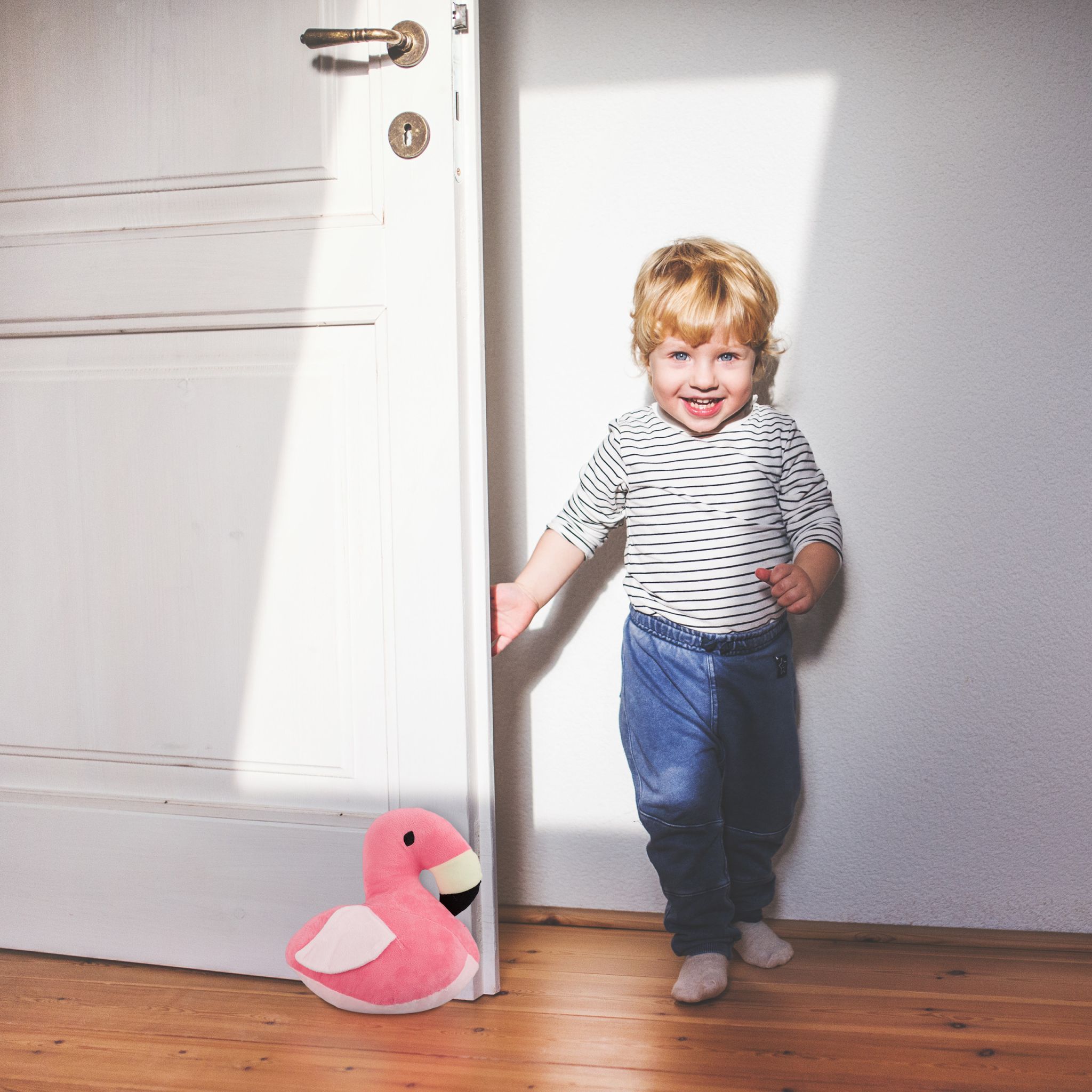 Türstopper Flamingo Pink-Rosa von Relaxdays