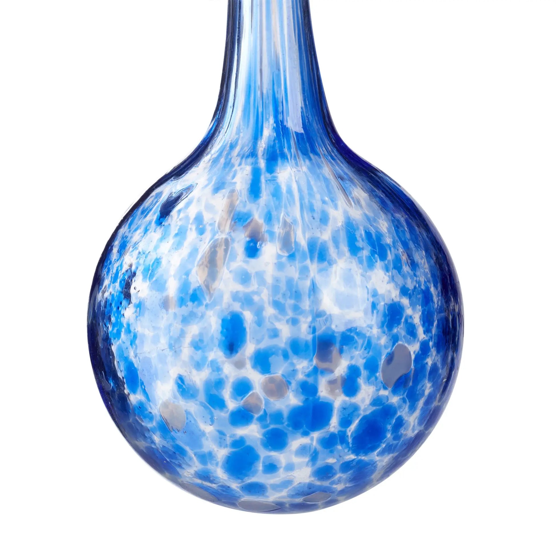 Bewässerungskugel 2er-Set Glas Blau-Transparent von Relaxdays
