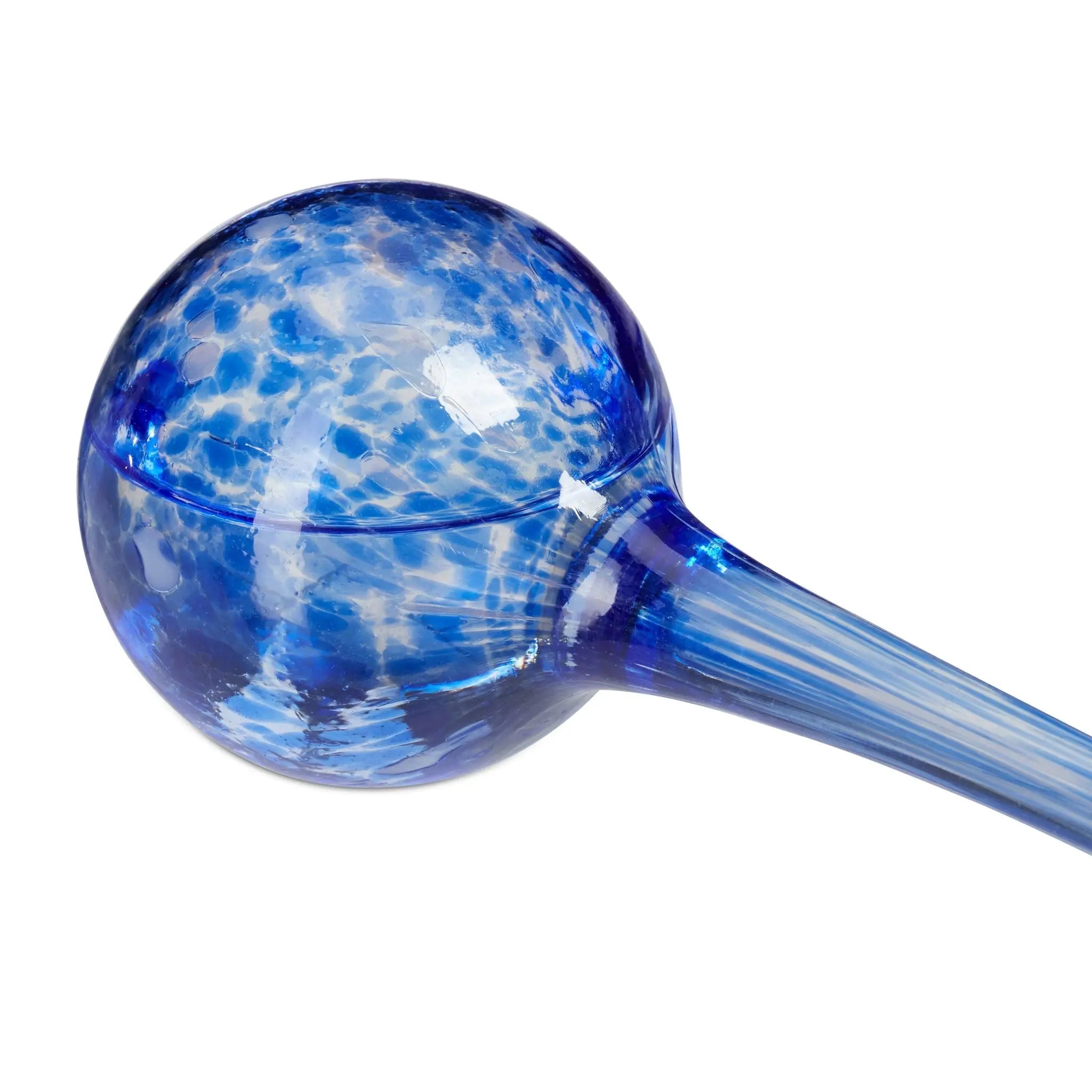 Bewässerungskugel 2er-Set Glas Blau-Transparent von Relaxdays