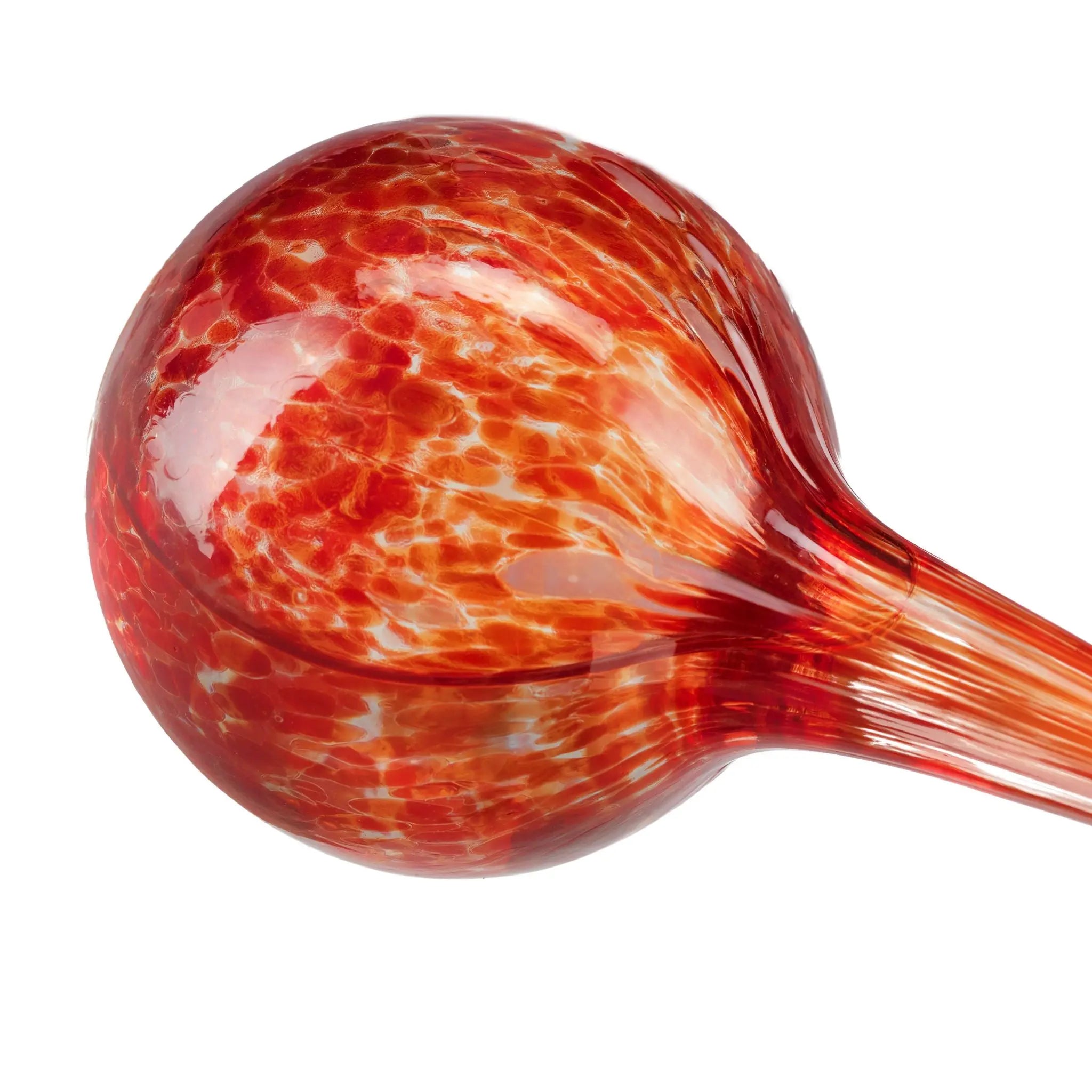 Bewässerungskugel 2er-Set Glas Rot-Transparent von Relaxdays