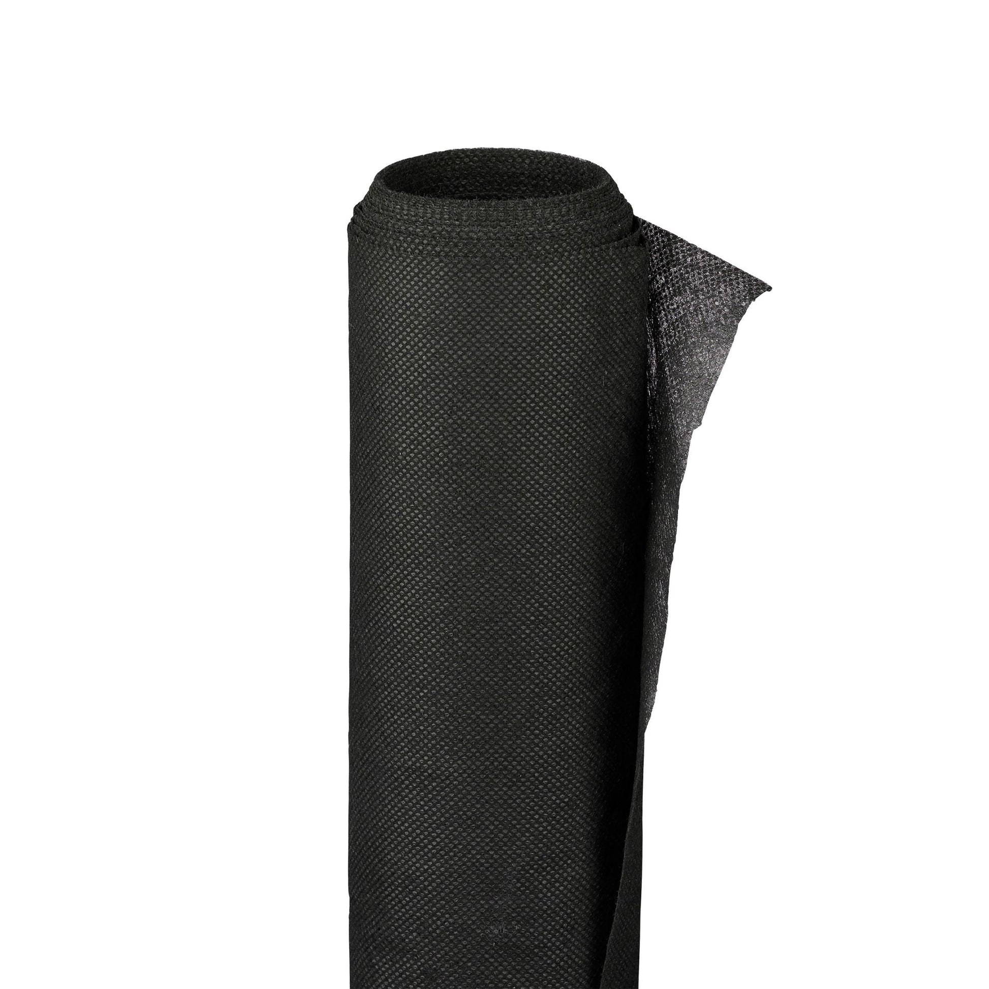 5 Meter Unkrautvlies 50g/m² Schwarz von Relaxdays