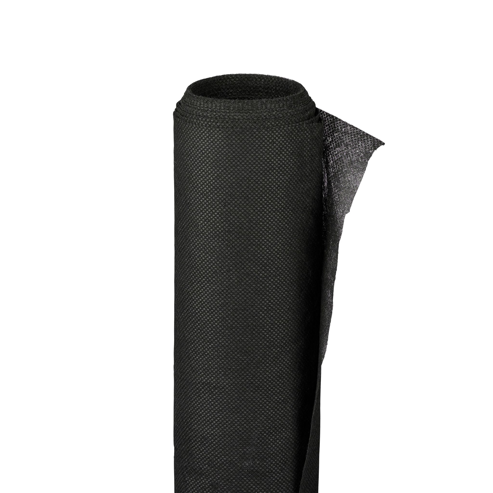 5 Meter Unkrautvlies 50g/m² Schwarz von Relaxdays