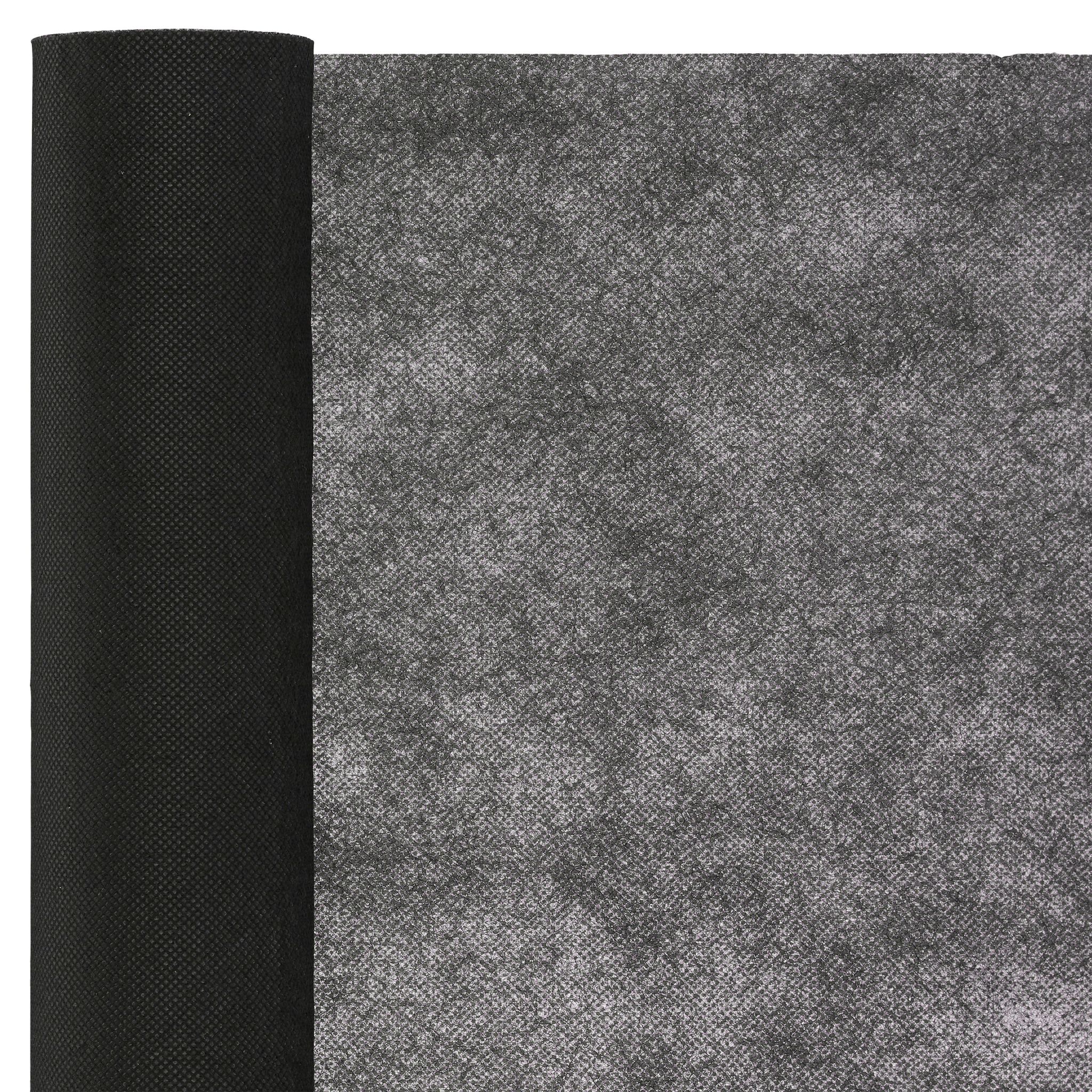 5 Meter Unkrautvlies 50g/m² Schwarz von Relaxdays