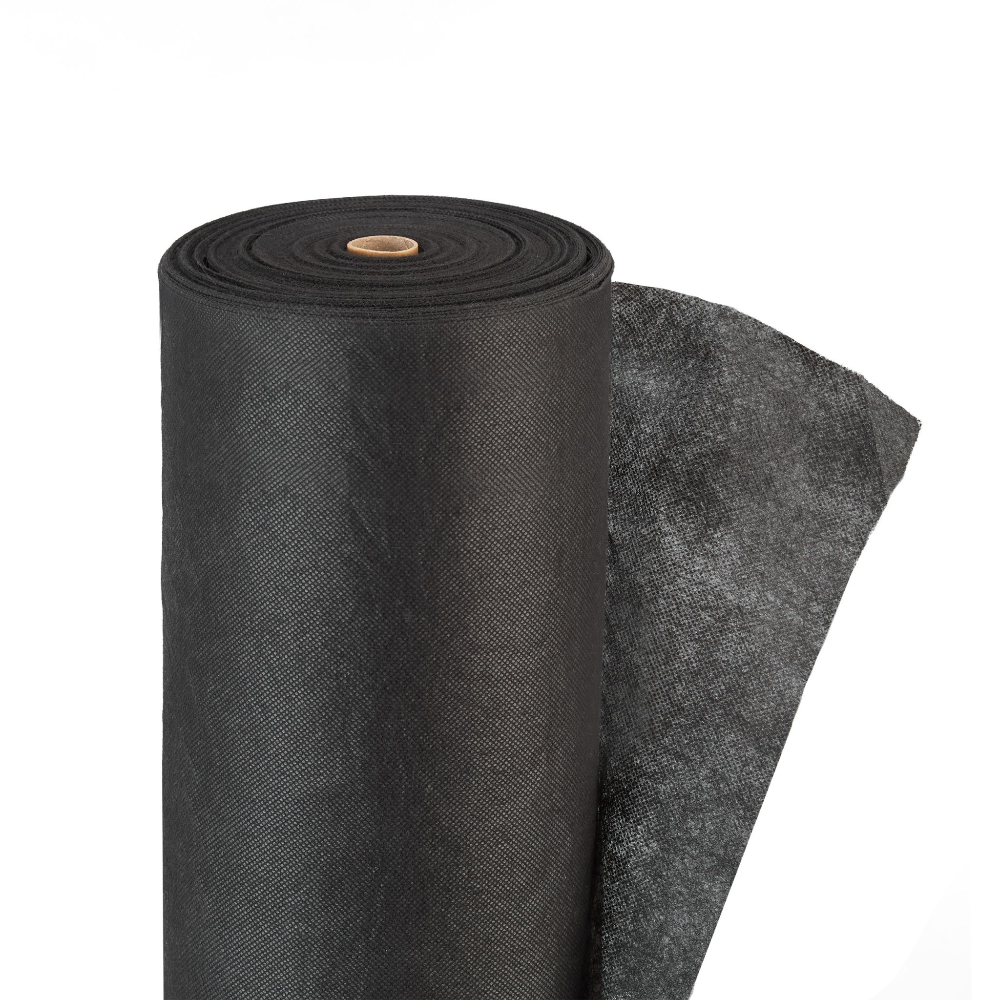 Unkrautvlies 50g/m² Schwarz von Relaxdays
