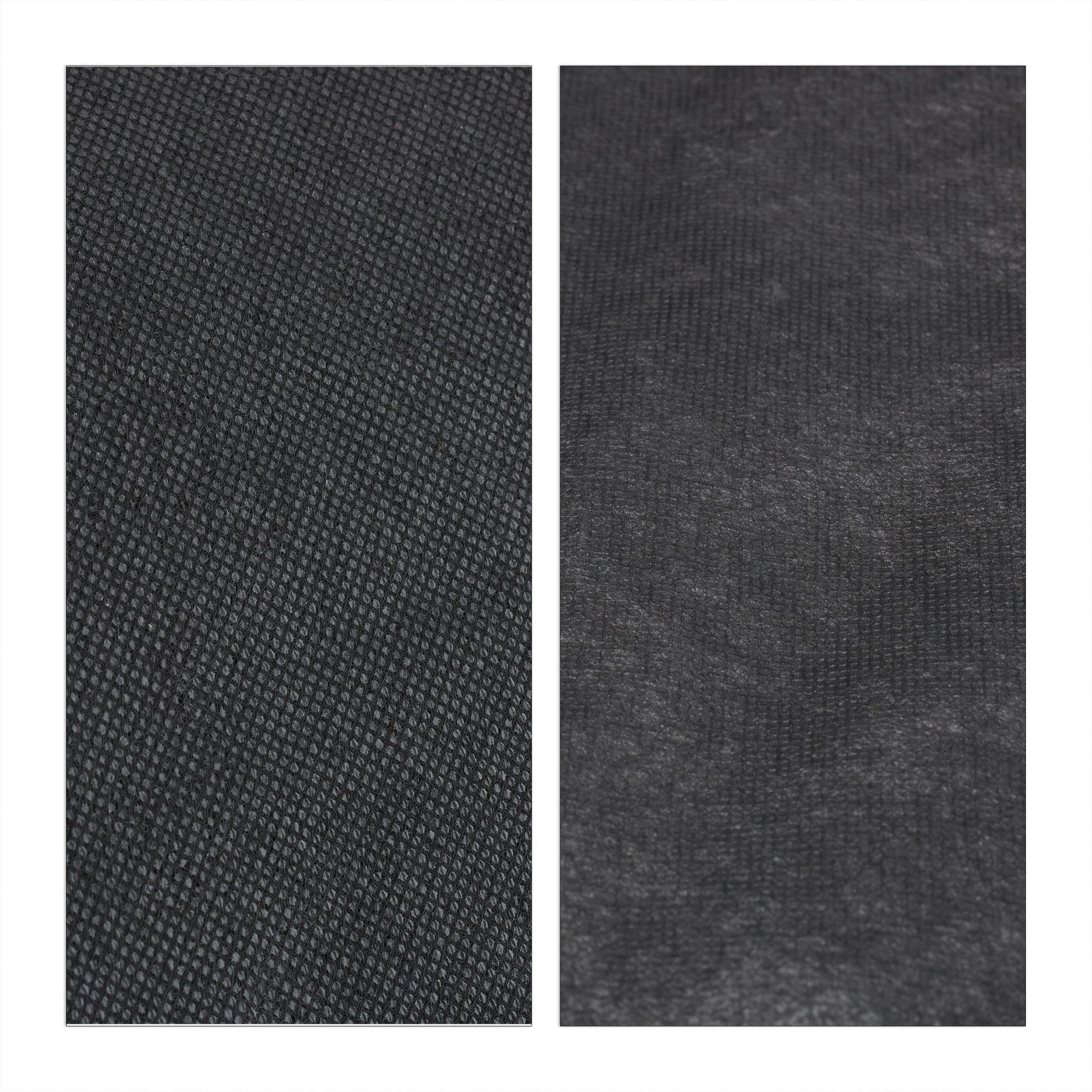Unkrautvlies 50g/m² Schwarz von Relaxdays