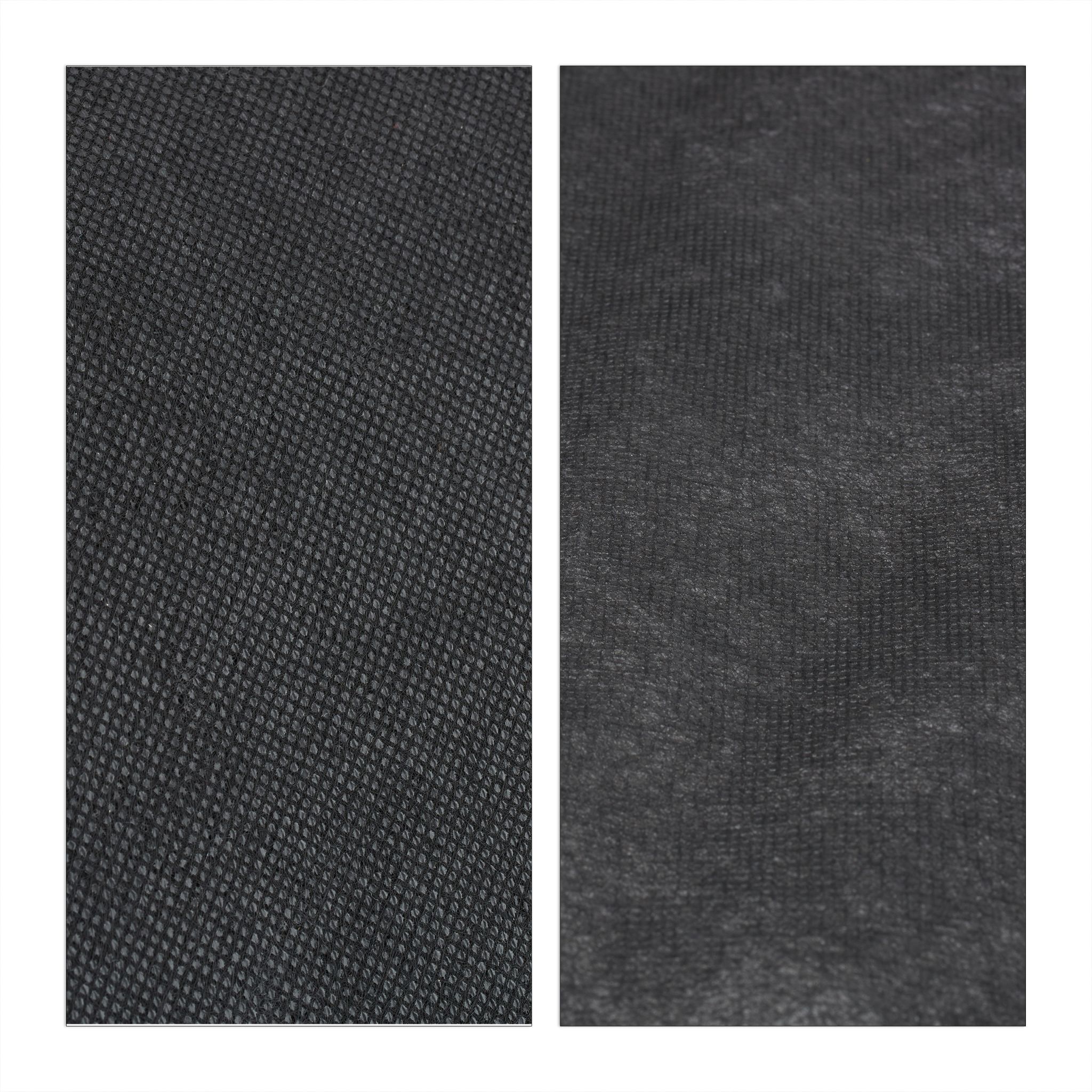 Unkrautvlies 50g/m² Schwarz von Relaxdays