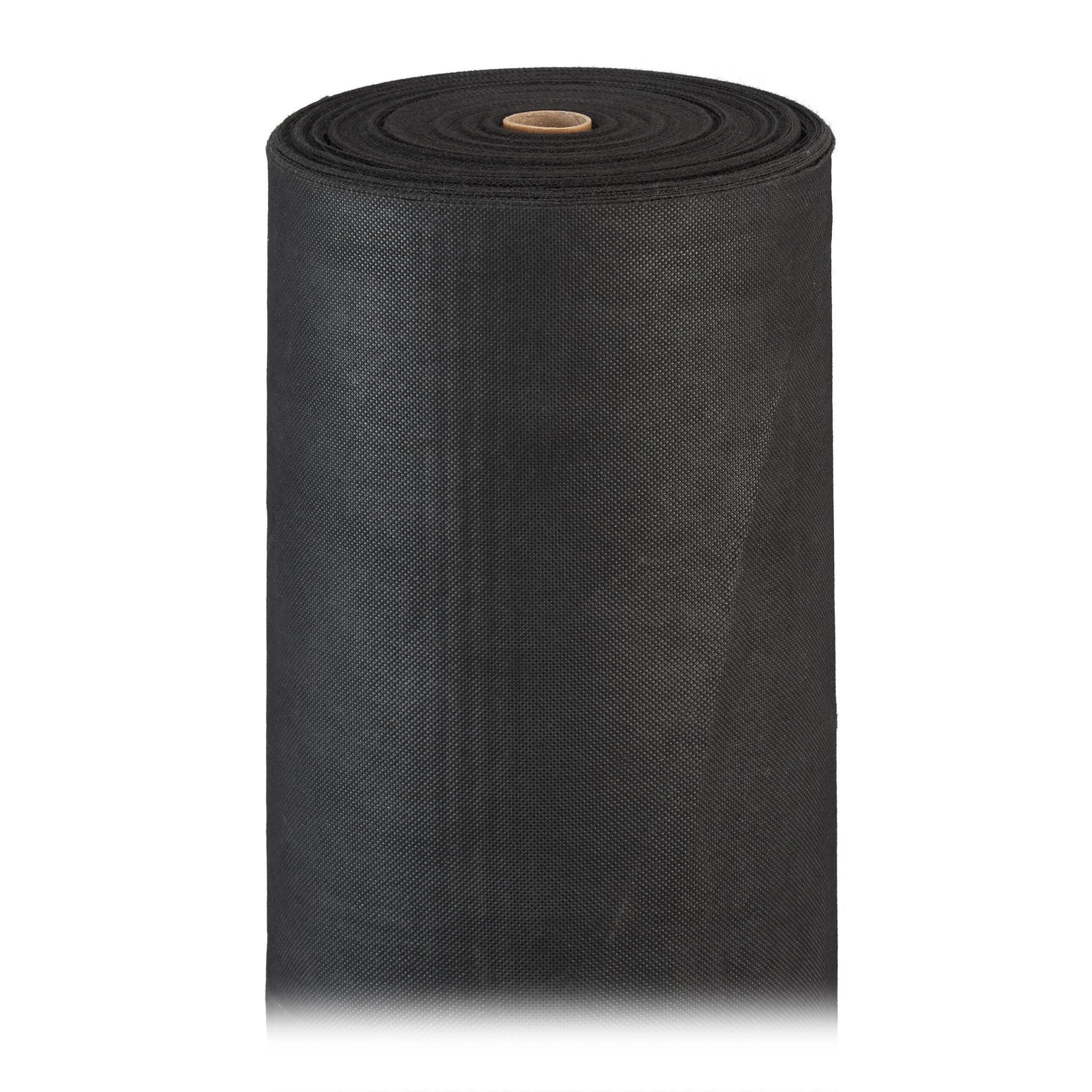 Unkrautvlies 150g/m² Schwarz von Relaxdays