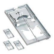 Rattenfalle 4er-Set Silber von Relaxdays
