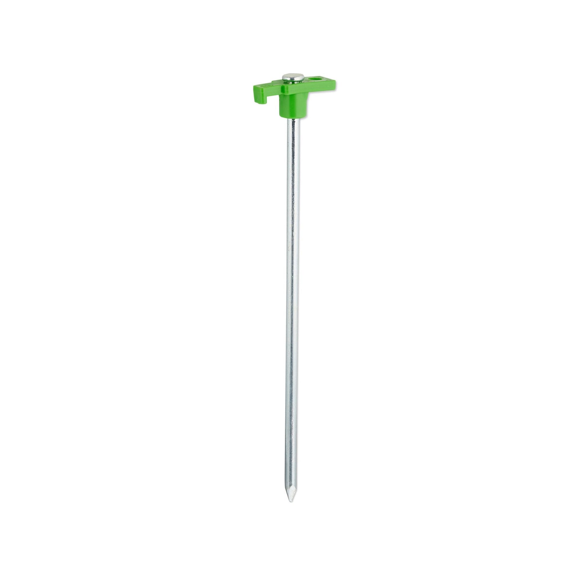 Felsbodenhering 10er-Set Grün-Silber von Relaxdays