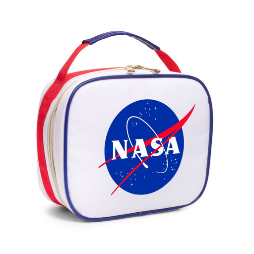 Lunchtasche mit Reißverschluss weiß von NASA