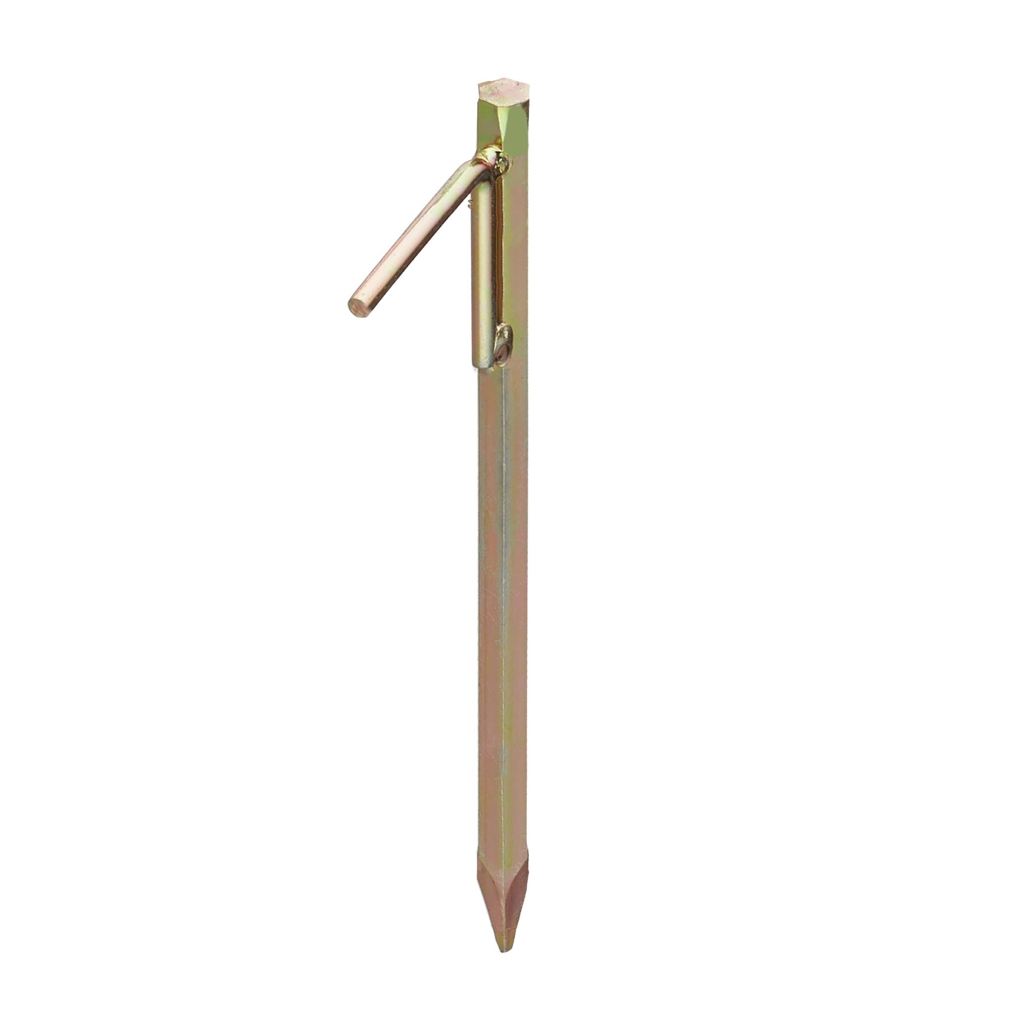 Bodenanker XL 4er-Set Gold von Relaxdays