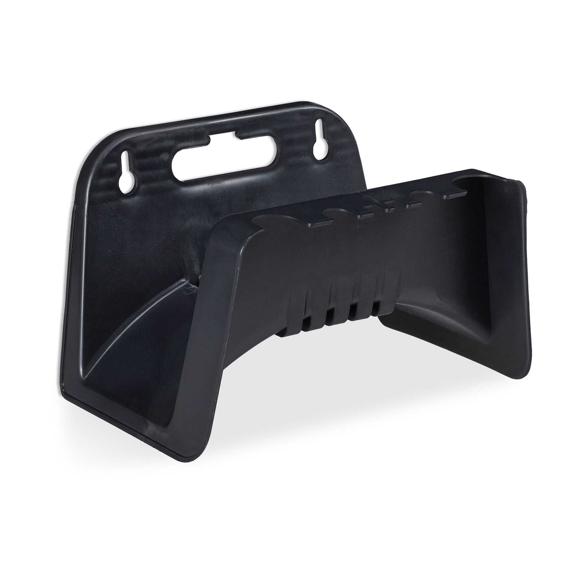 Schlauchhalter Wand Schwarz von Relaxdays