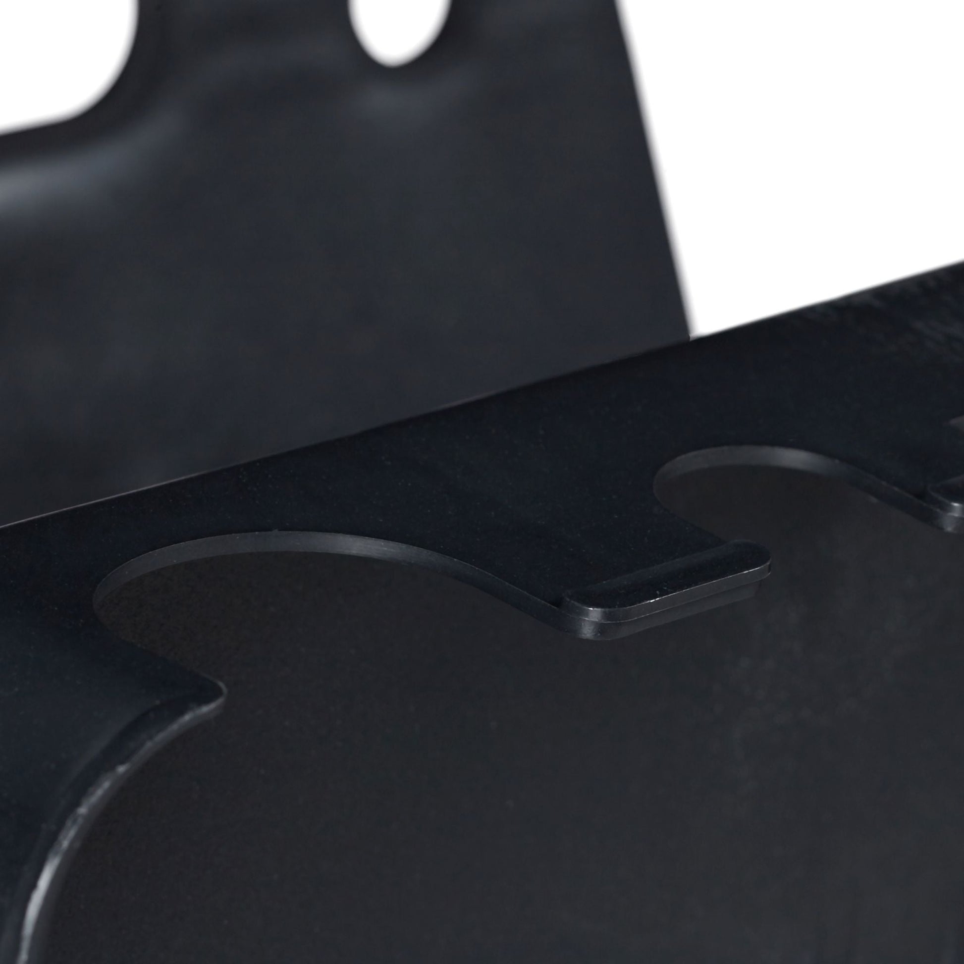 Schlauchhalter Wand Schwarz von Relaxdays