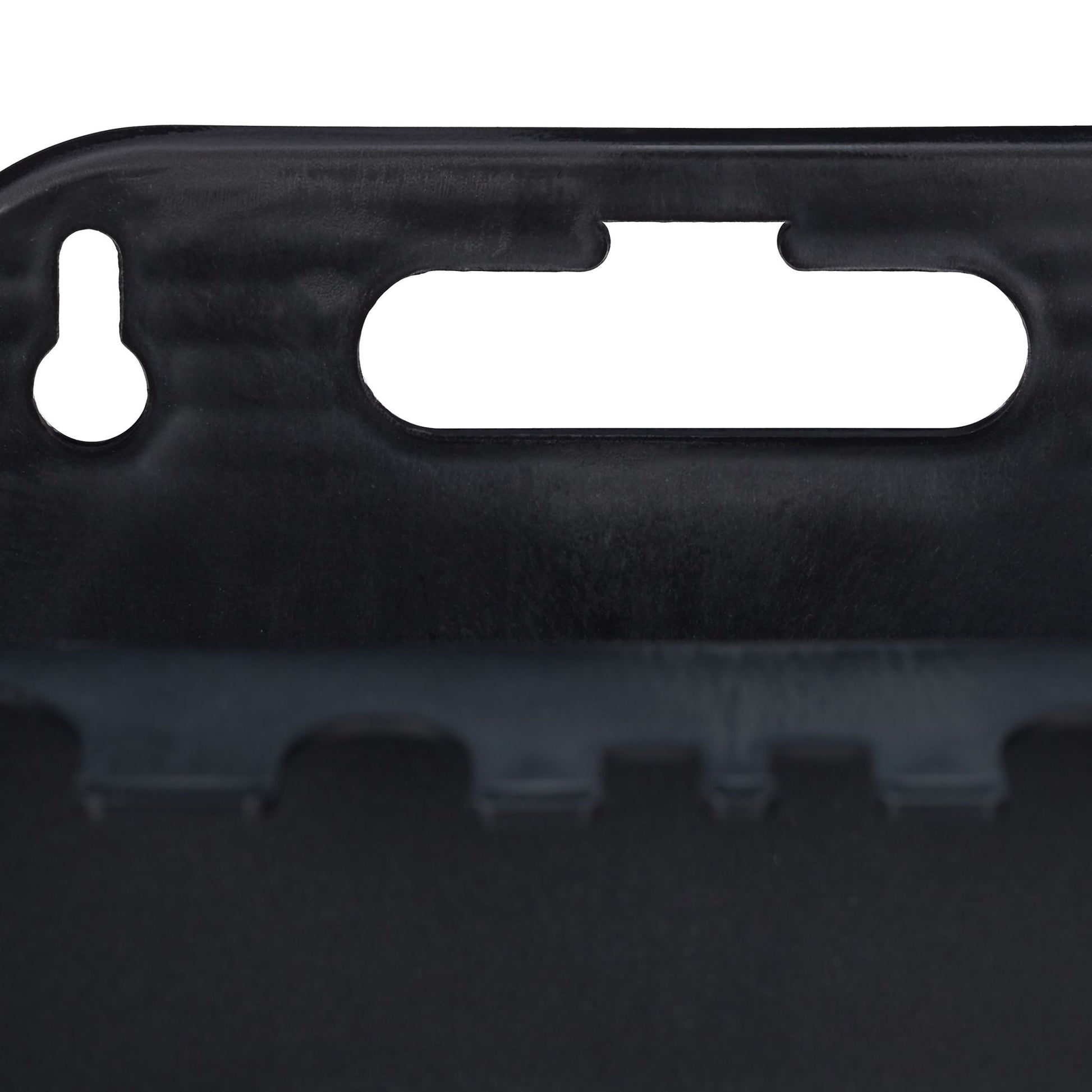 Schlauchhalter Wand Schwarz von Relaxdays