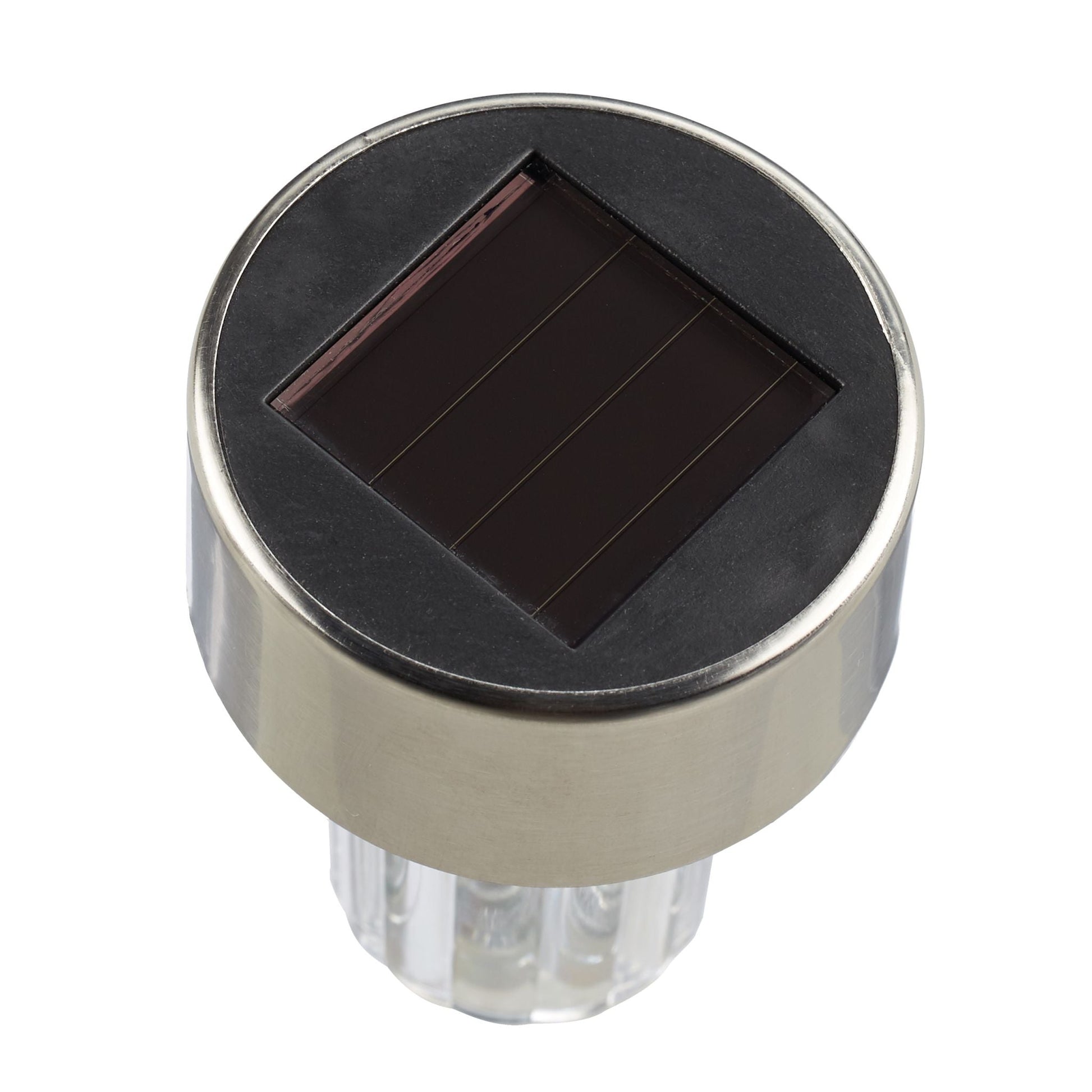 LED Solarleuchte 10er-Set Grün-Schwarz-Silber von Relaxdays