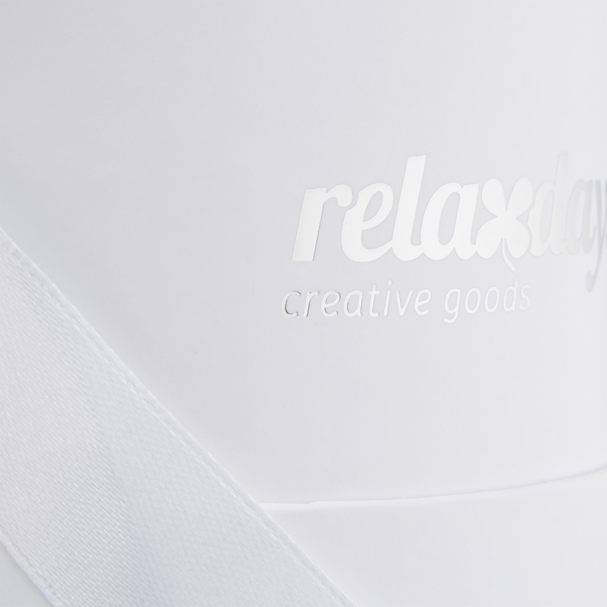 Rosenbox rund 4 Rosen Weiss-Rot von Relaxdays