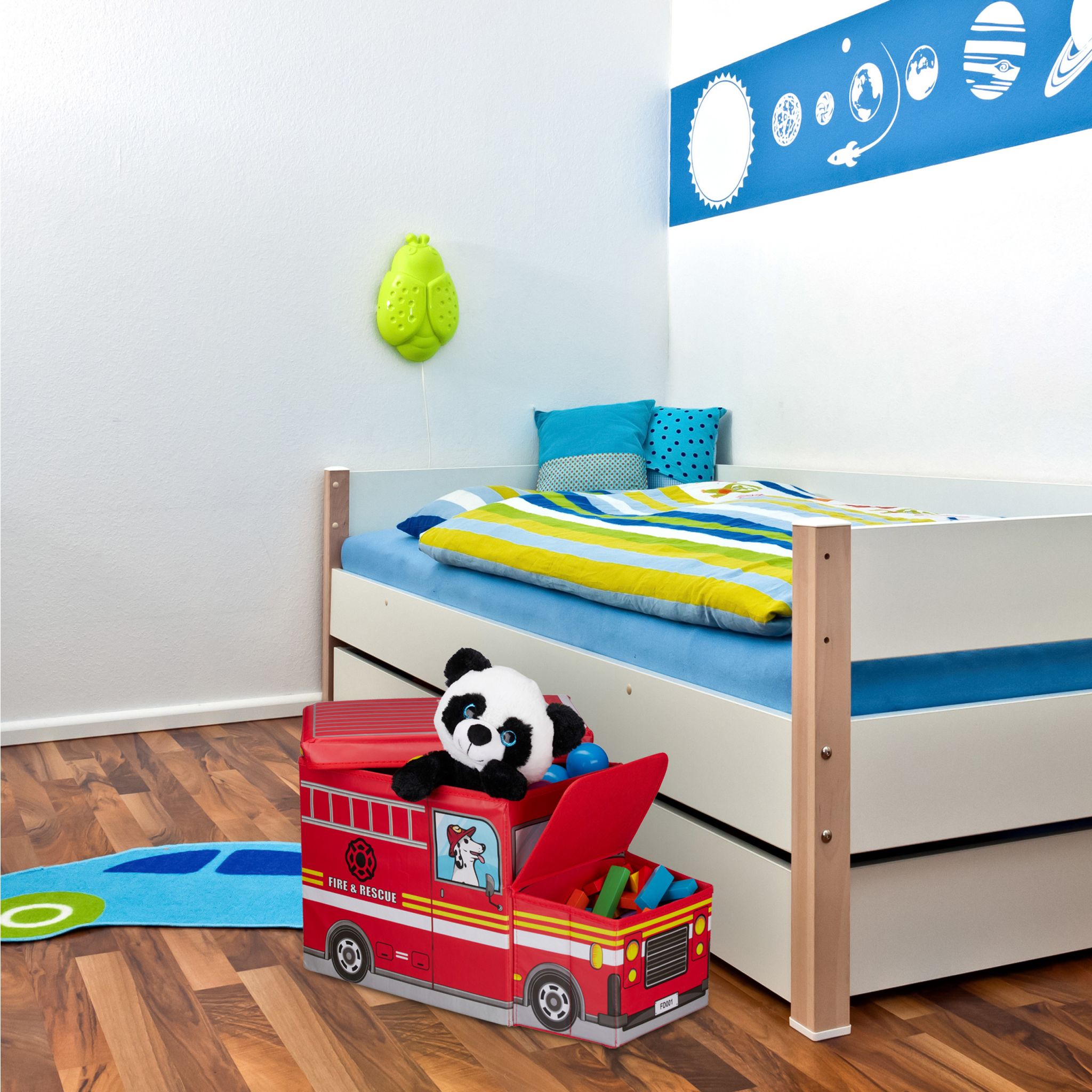 Sitzbox für Kinder Rot von Relaxdays