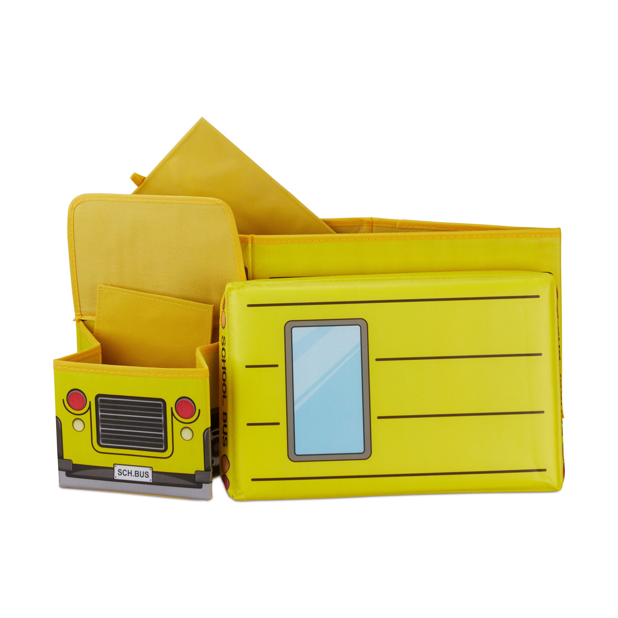 Sitzbox für Kinder Gelb von Relaxdays