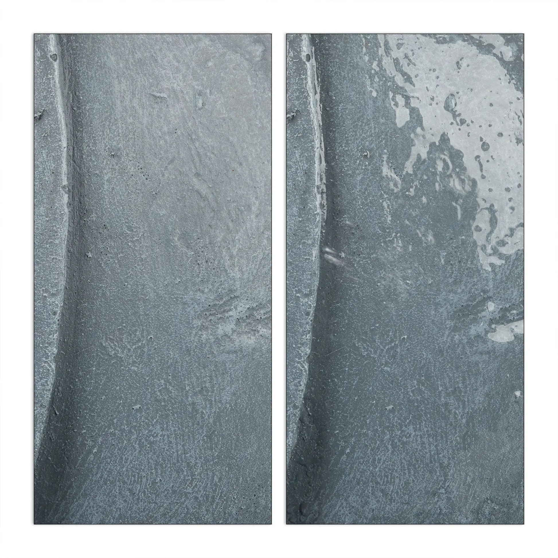 Buddha Figur 50cm Grau von Relaxdays