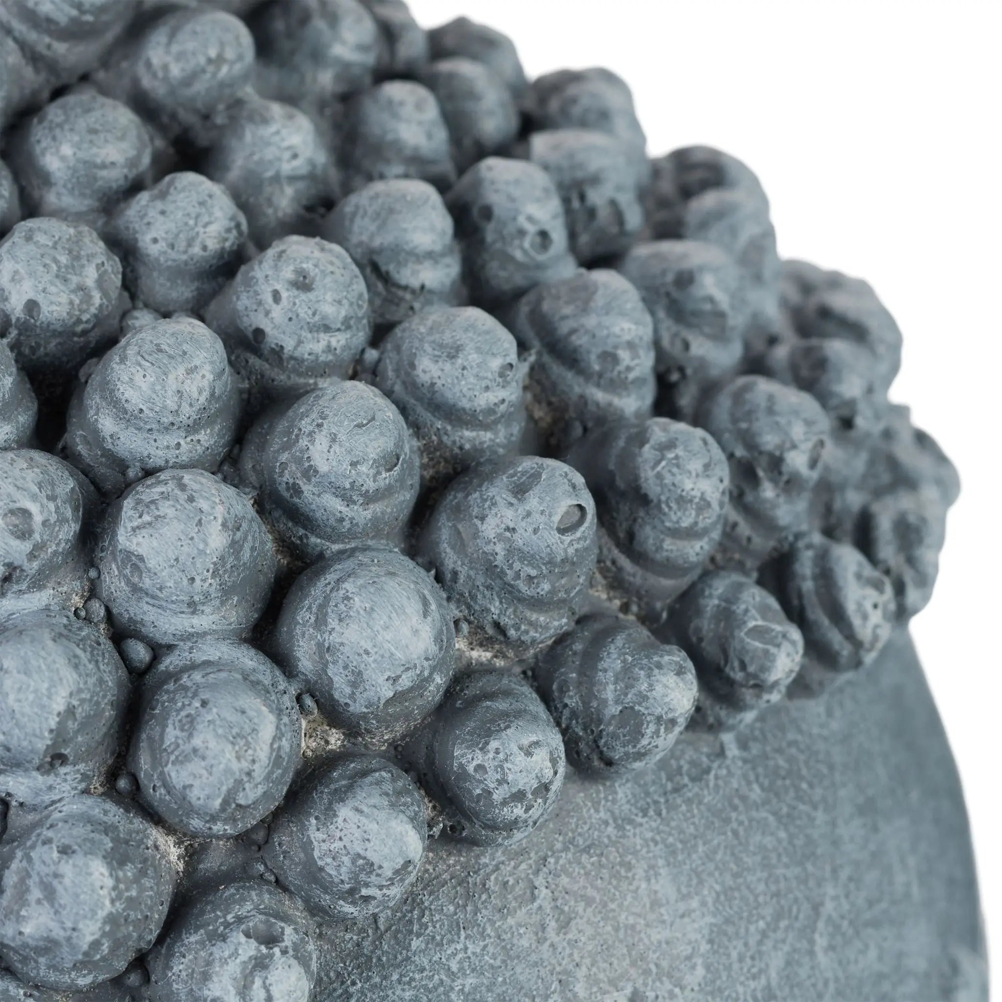 Buddha Figur 50cm Grau von Relaxdays
