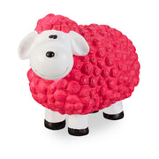 Gartenfigur Schaf Weiss-Pink-Schwarz von Relaxdays