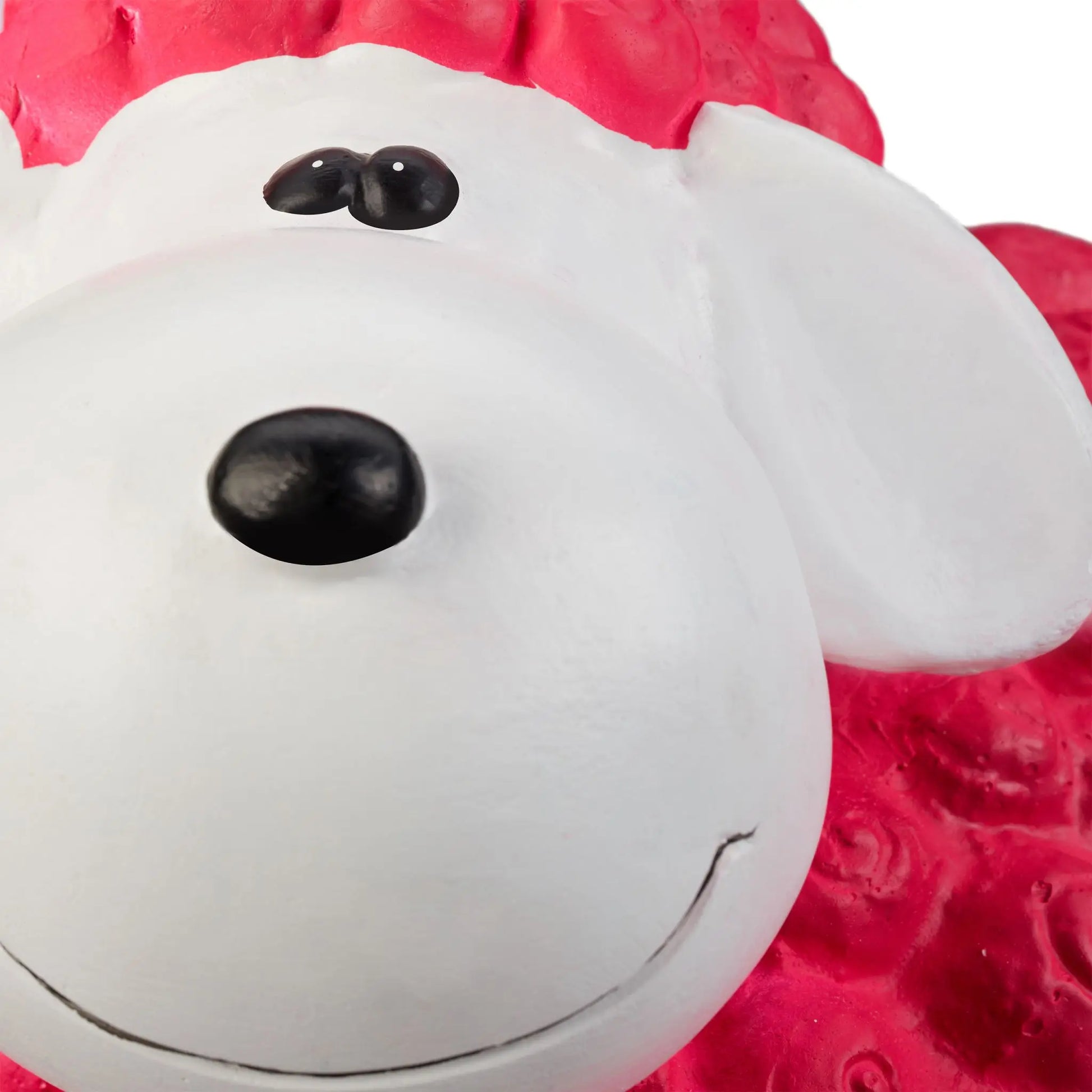 Gartenfigur Schaf Weiss-Pink-Schwarz von Relaxdays