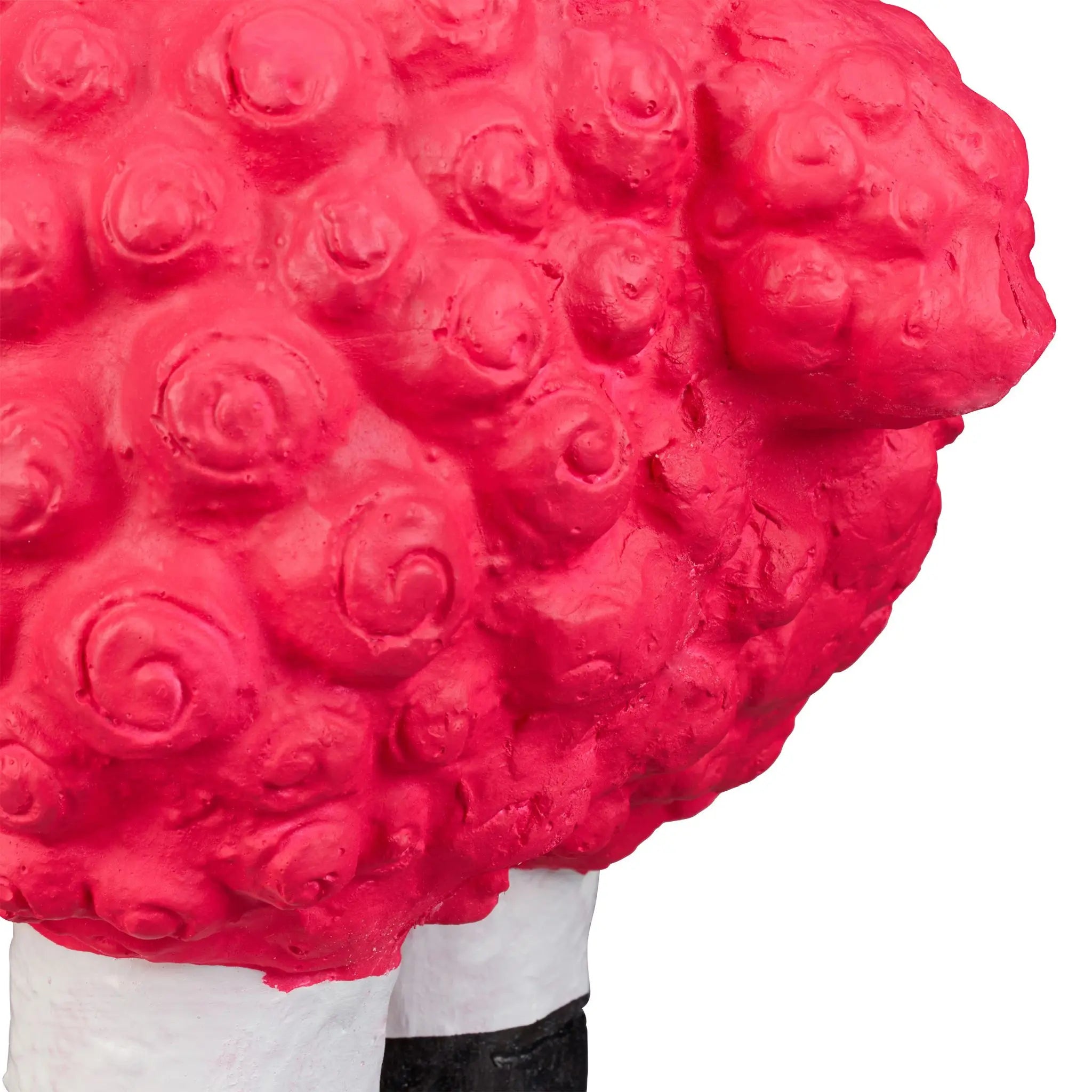 Gartenfigur Schaf Weiss-Pink-Schwarz von Relaxdays