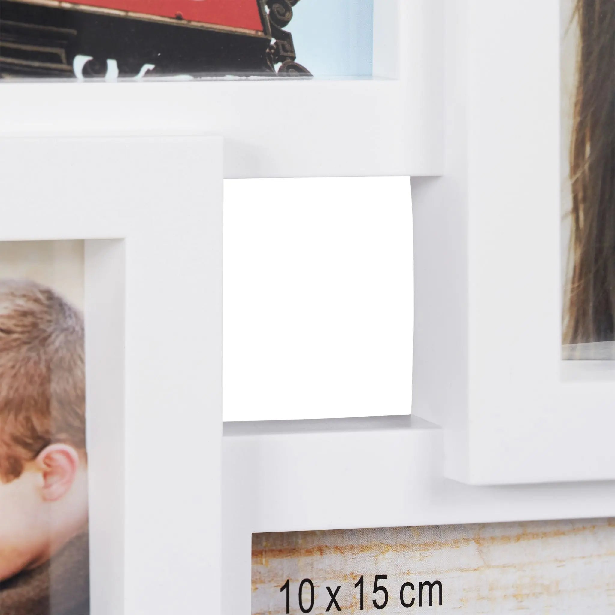 Bilderrahmen Collagen 24 Bilder Weiss von Relaxdays