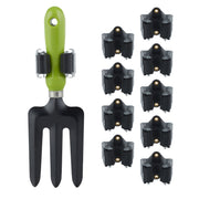 Gerätehalter 10er-Set Schwarz-Grau von Relaxdays