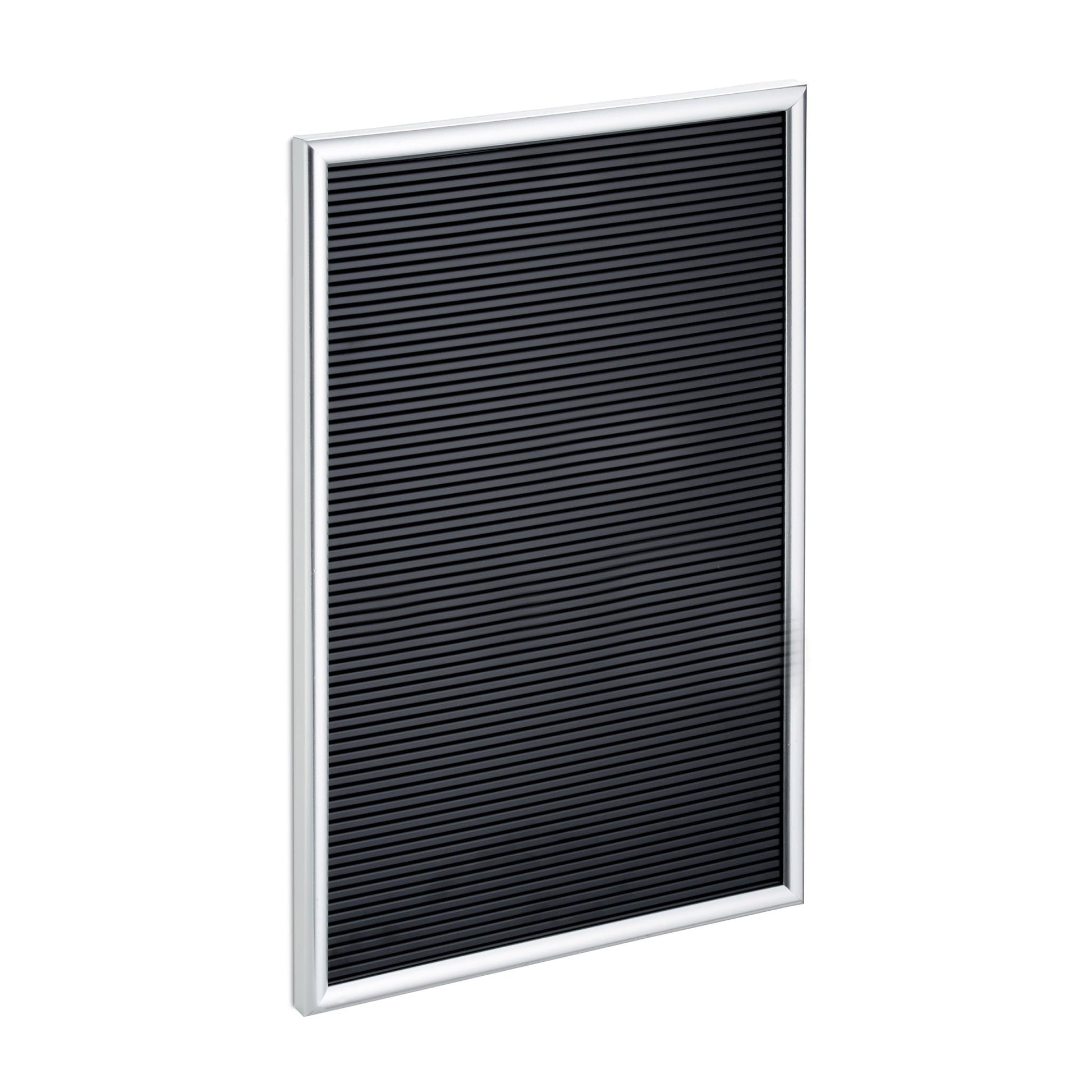 Letterboard 30 x 45cm Schwarz-Silber von Relaxdays