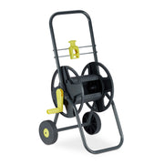 Schlauchwagen 45m Gelb-Schwarz von Relaxdays