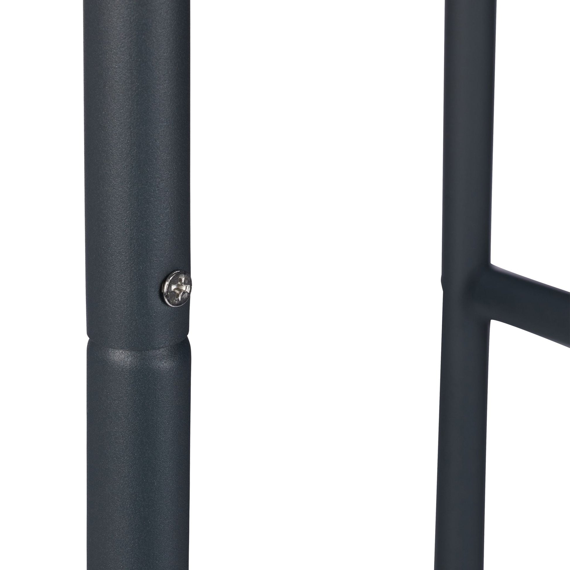Kaminholzregal Metall Anthrazit von Relaxdays