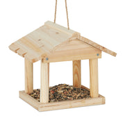 Vogelhaus zum Aufhängen Hellbraun