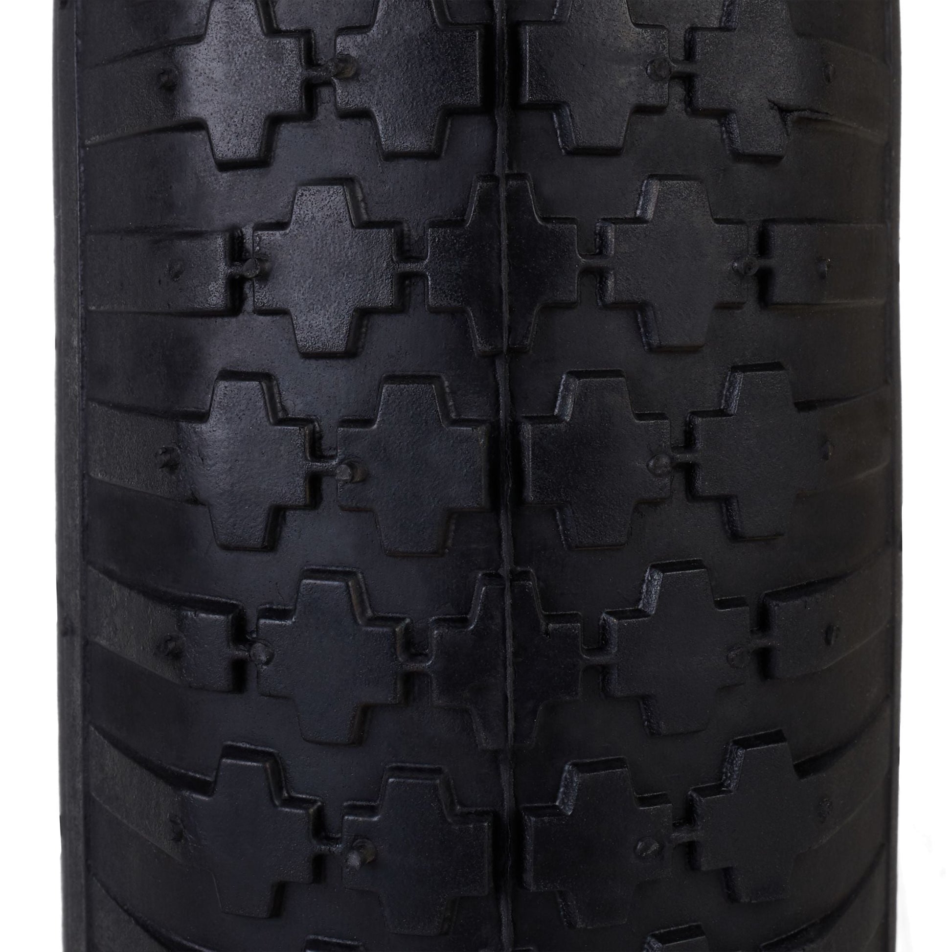 Schubkarrenrad 4.80 4.00-8 inkl. Achse Schwarz-Silber von Relaxdays