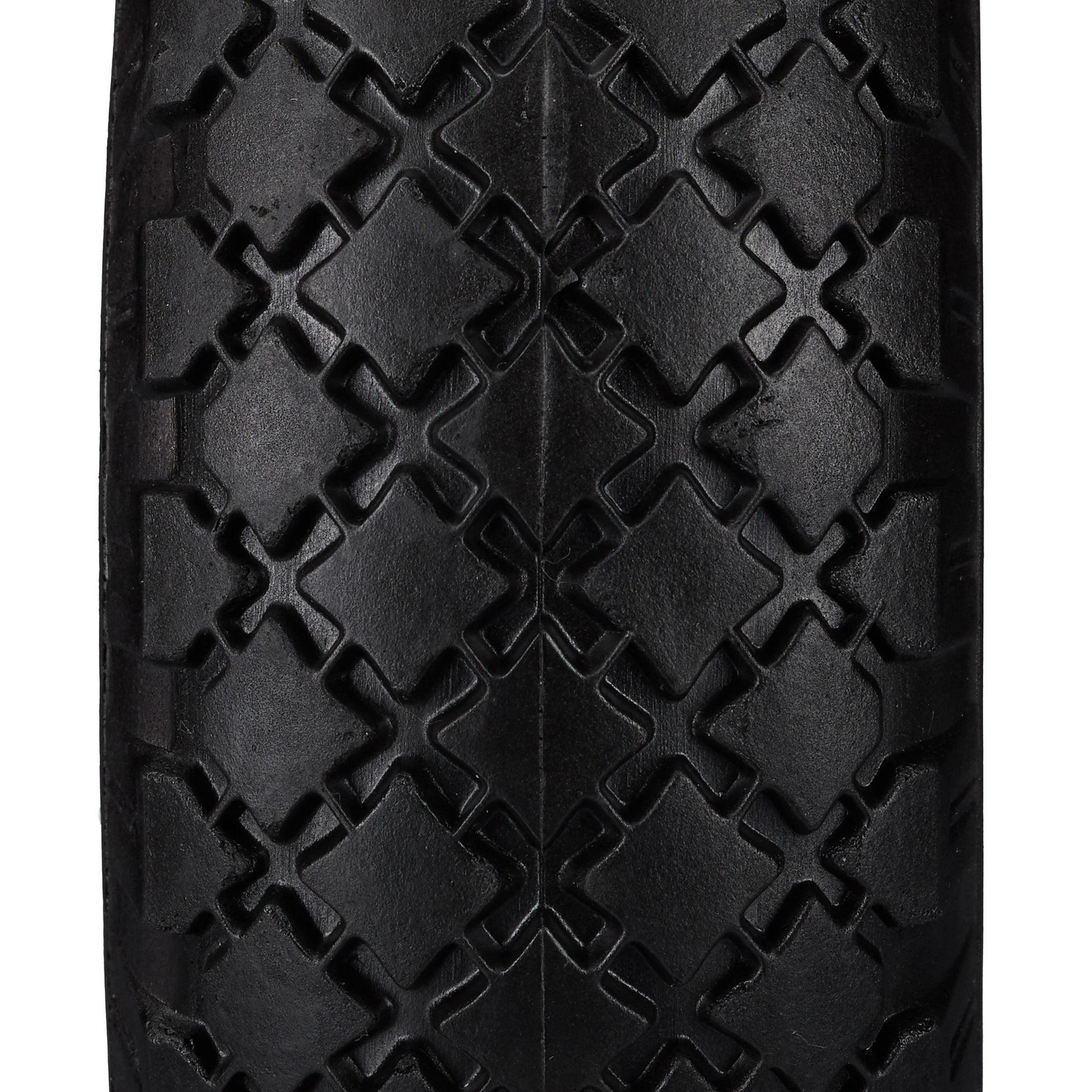 Sackkarrenrad Vollgummi 2er-Set Schwarz von Relaxdays