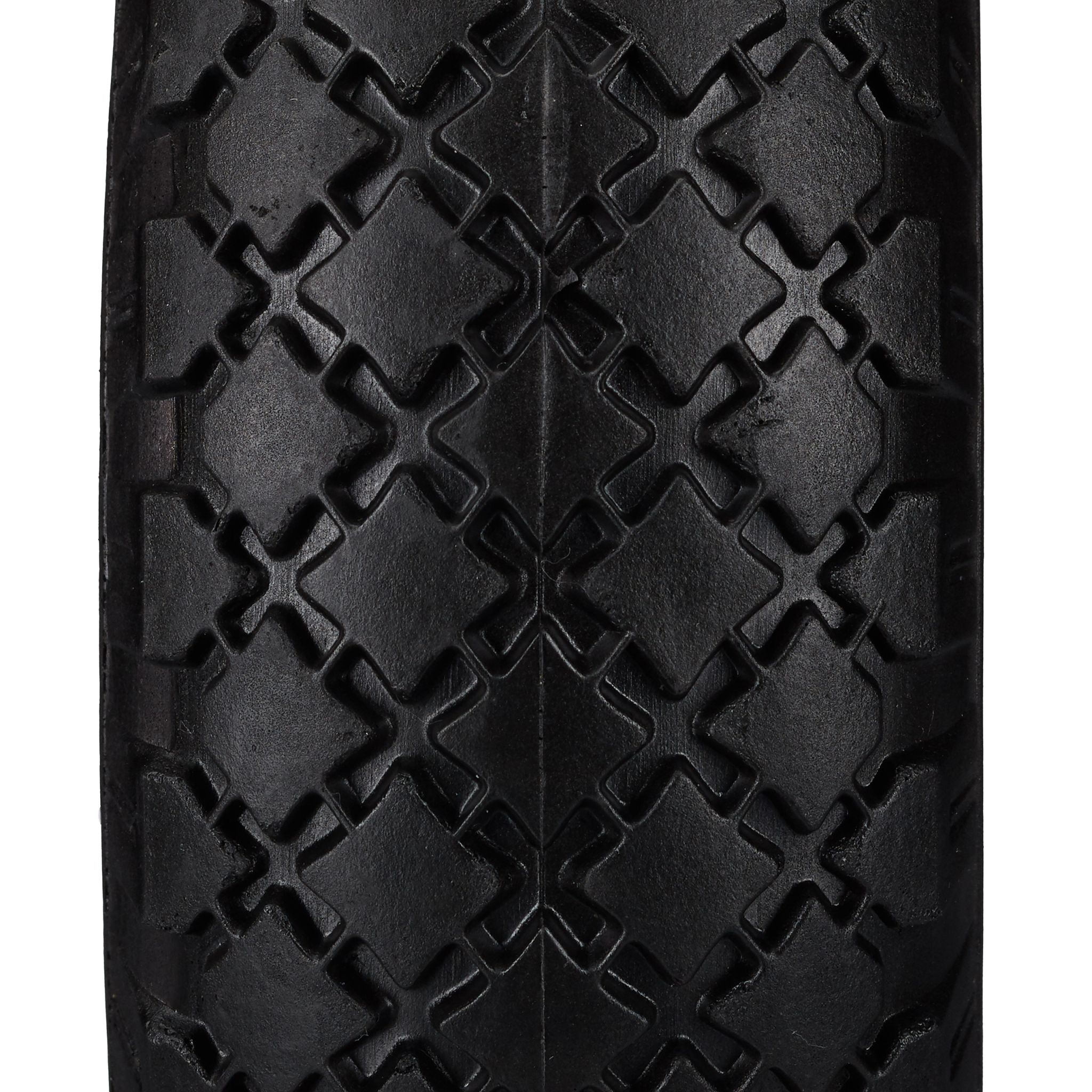 Sackkarrenrad Vollgummi 2er-Set Schwarz von Relaxdays