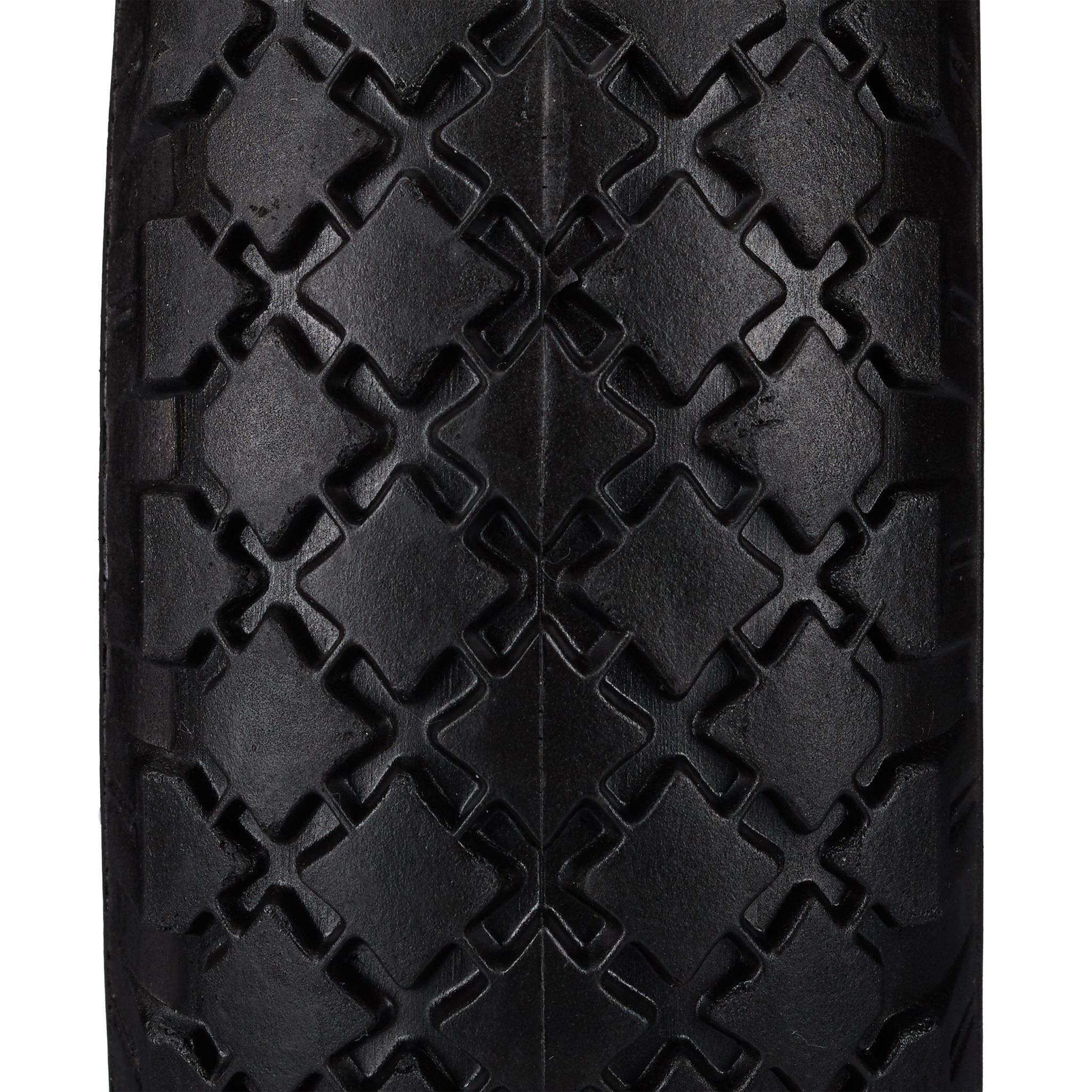 Sackkarrenrad Vollgummi 2er-Set Schwarz-Grau von Relaxdays