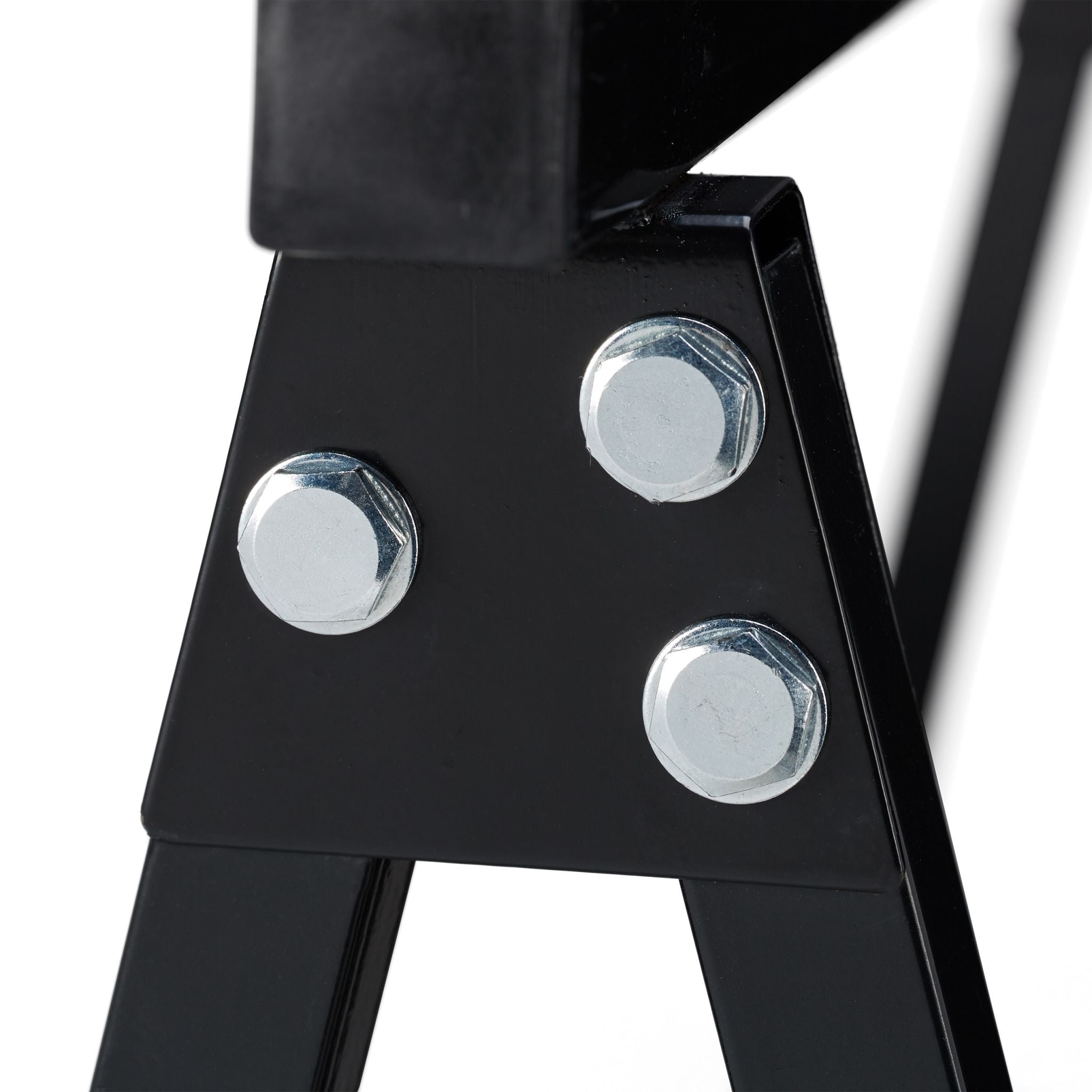 Klappbock Stahl 2er-Set Schwarz von Relaxdays