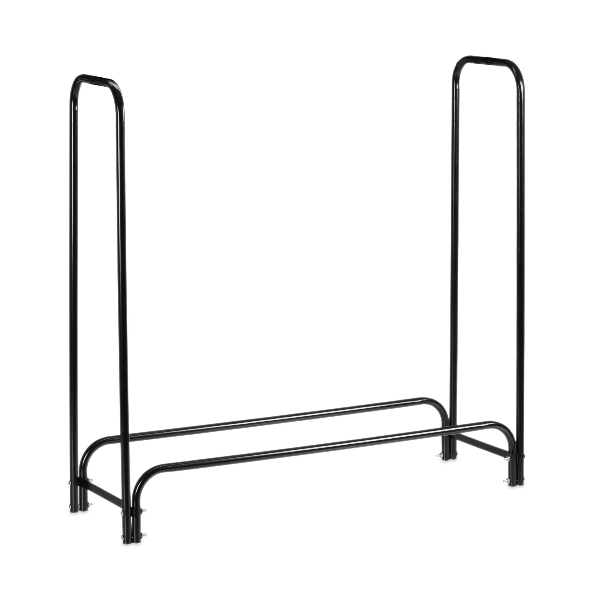 Kaminholzregal Metall Schwarz von Relaxdays