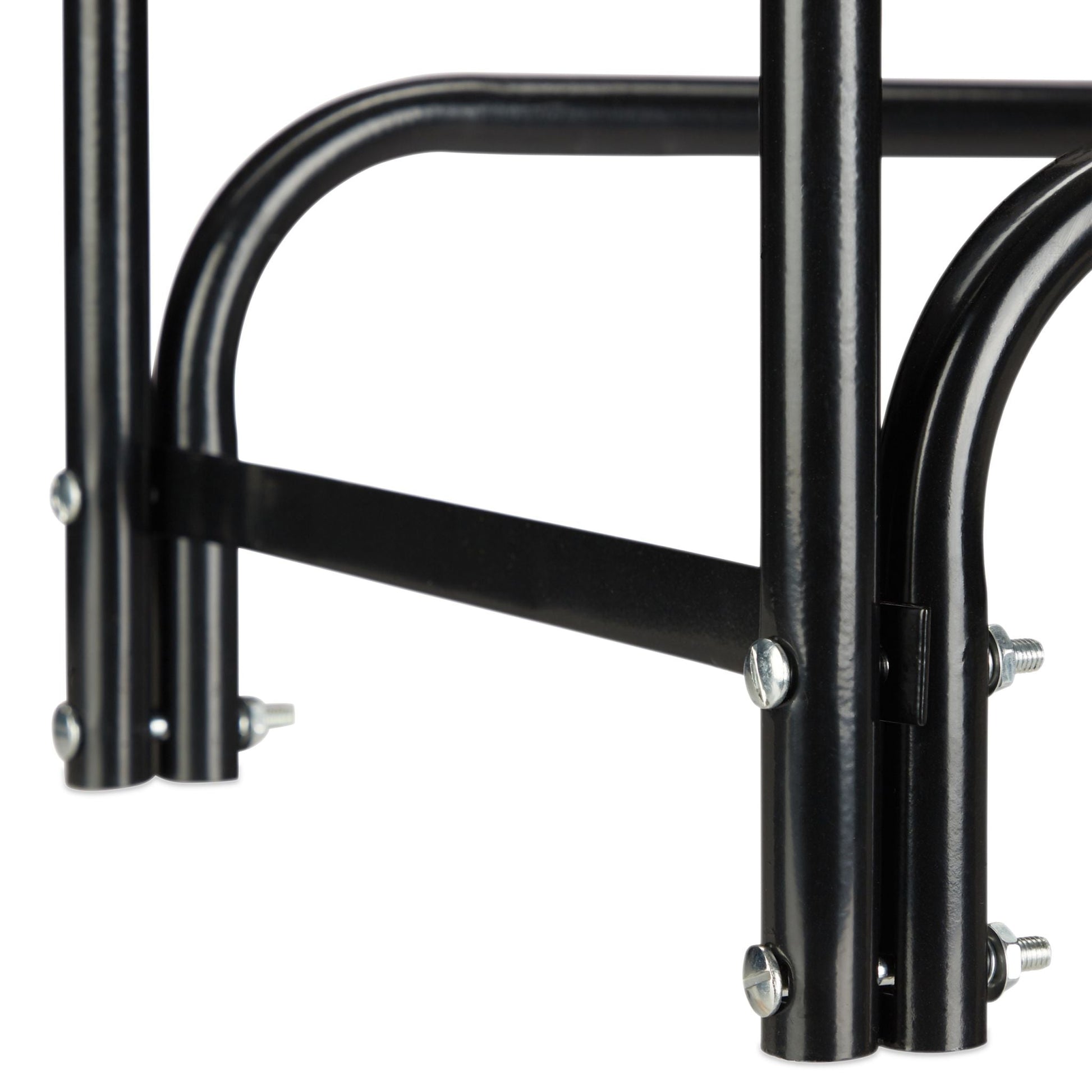 Kaminholzregal Metall Schwarz von Relaxdays