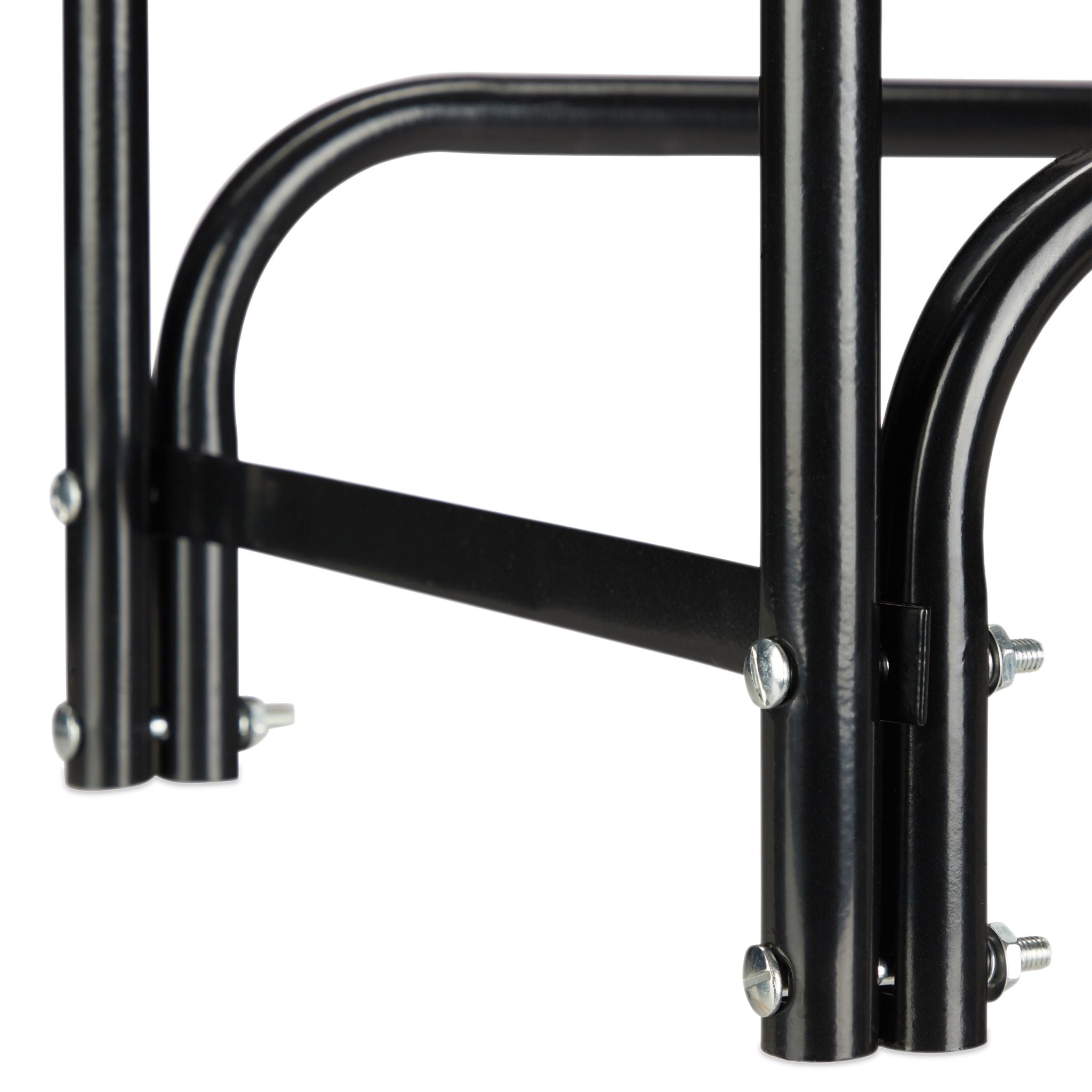 Kaminholzregal Metall Schwarz von Relaxdays