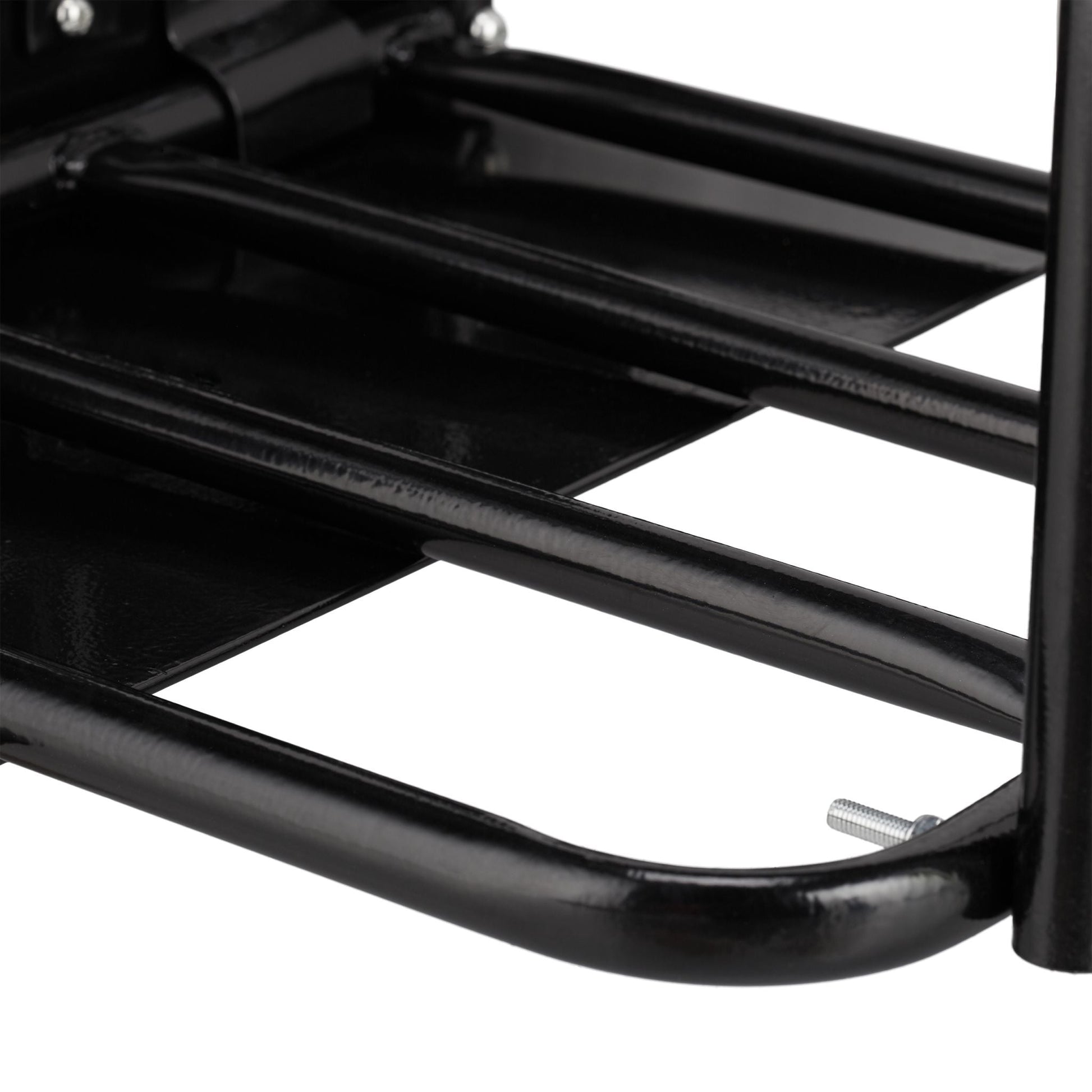 Kaminholzwagen XL Metall Schwarz-Silber von Relaxdays
