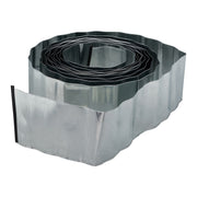 Rasenkante 10m Metall Silber von Relaxdays